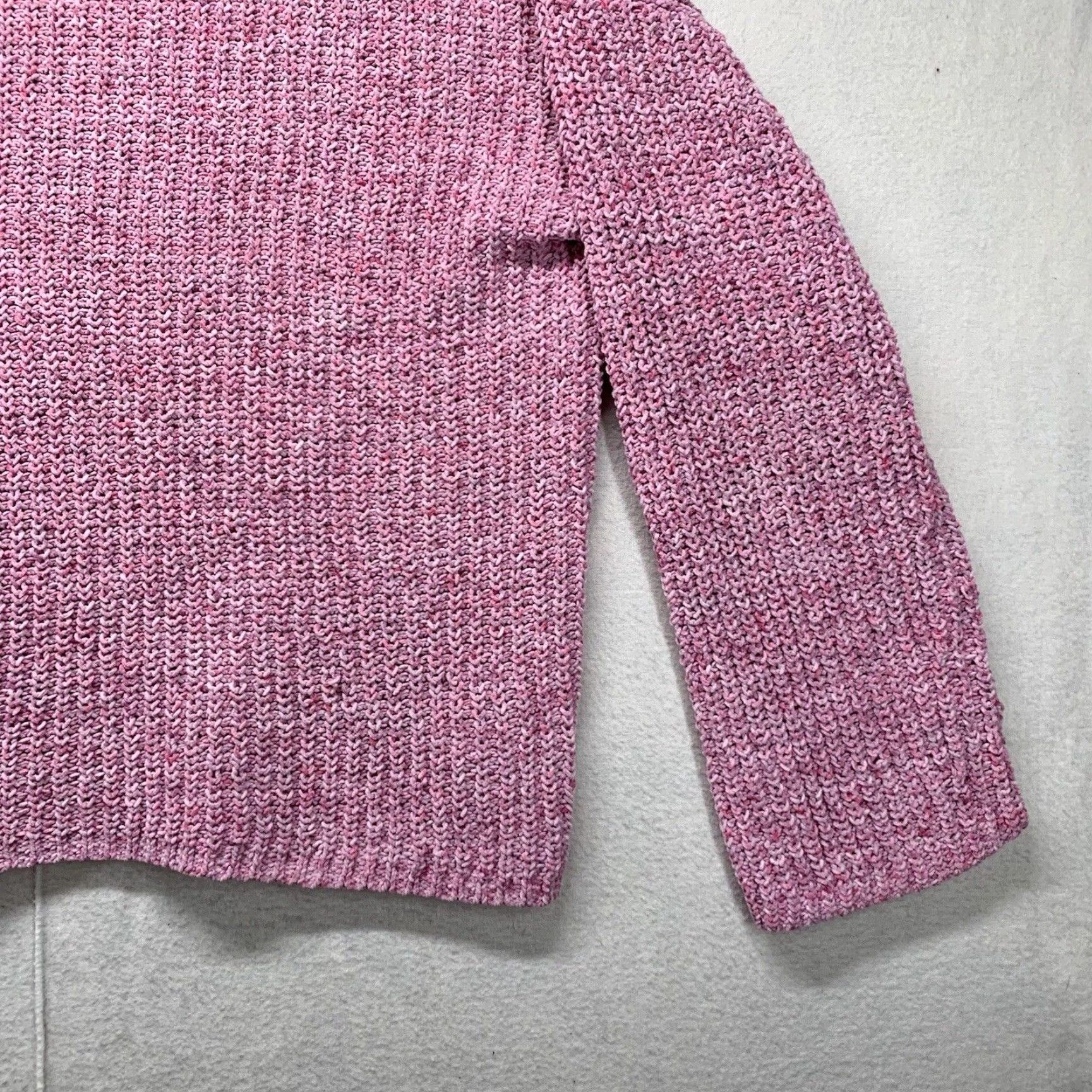 Gap The GAP Women's Small Pink Chunky Knit Sweater Pullover Oversized Size S / US 4 / IT 40 - 6 Thumbnail