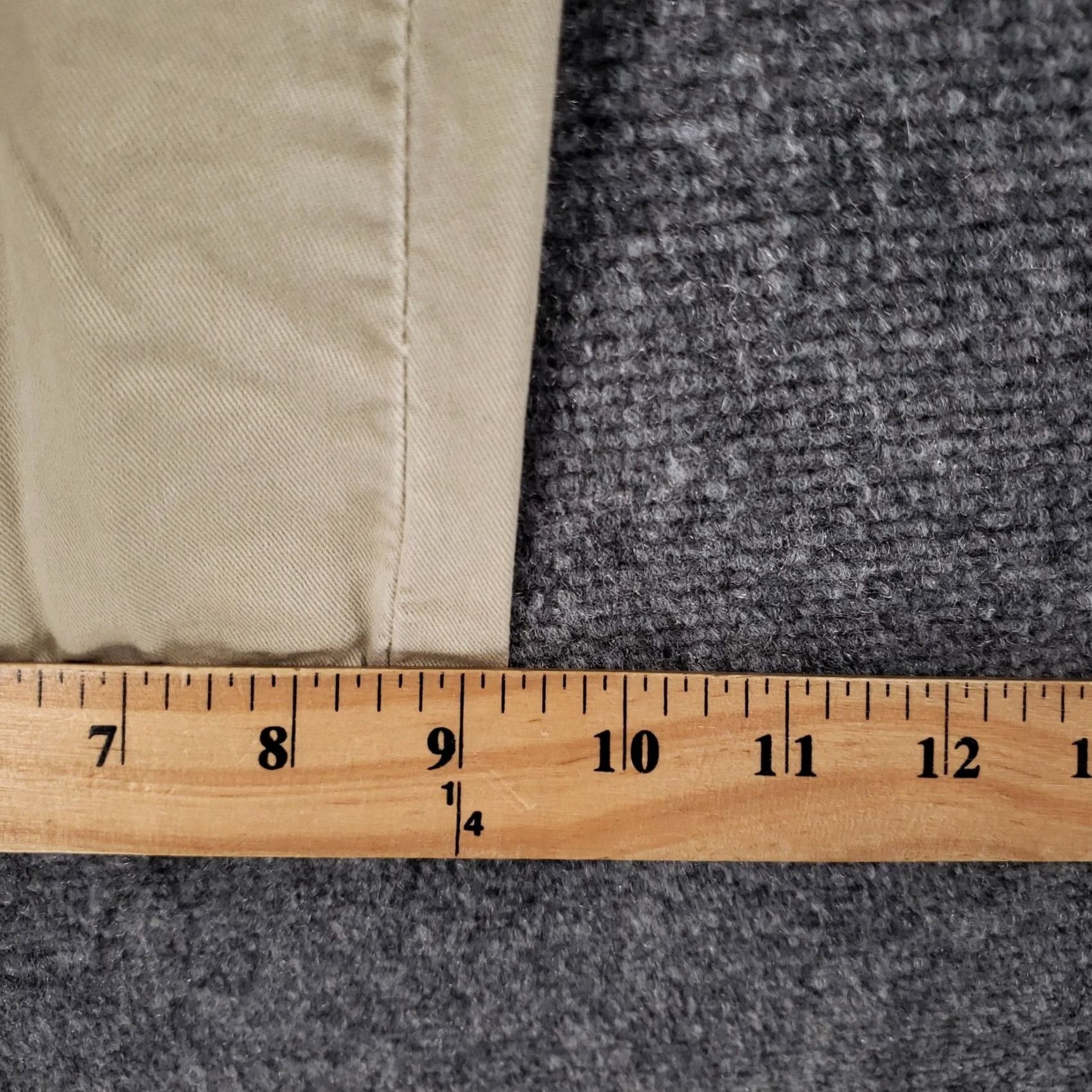 Zara Zara Pants Womens 4 Beige Cargo Straight Leg Cotton Utility Casual Outdoor Size 27" / US 4 / IT 40 - 7 Thumbnail