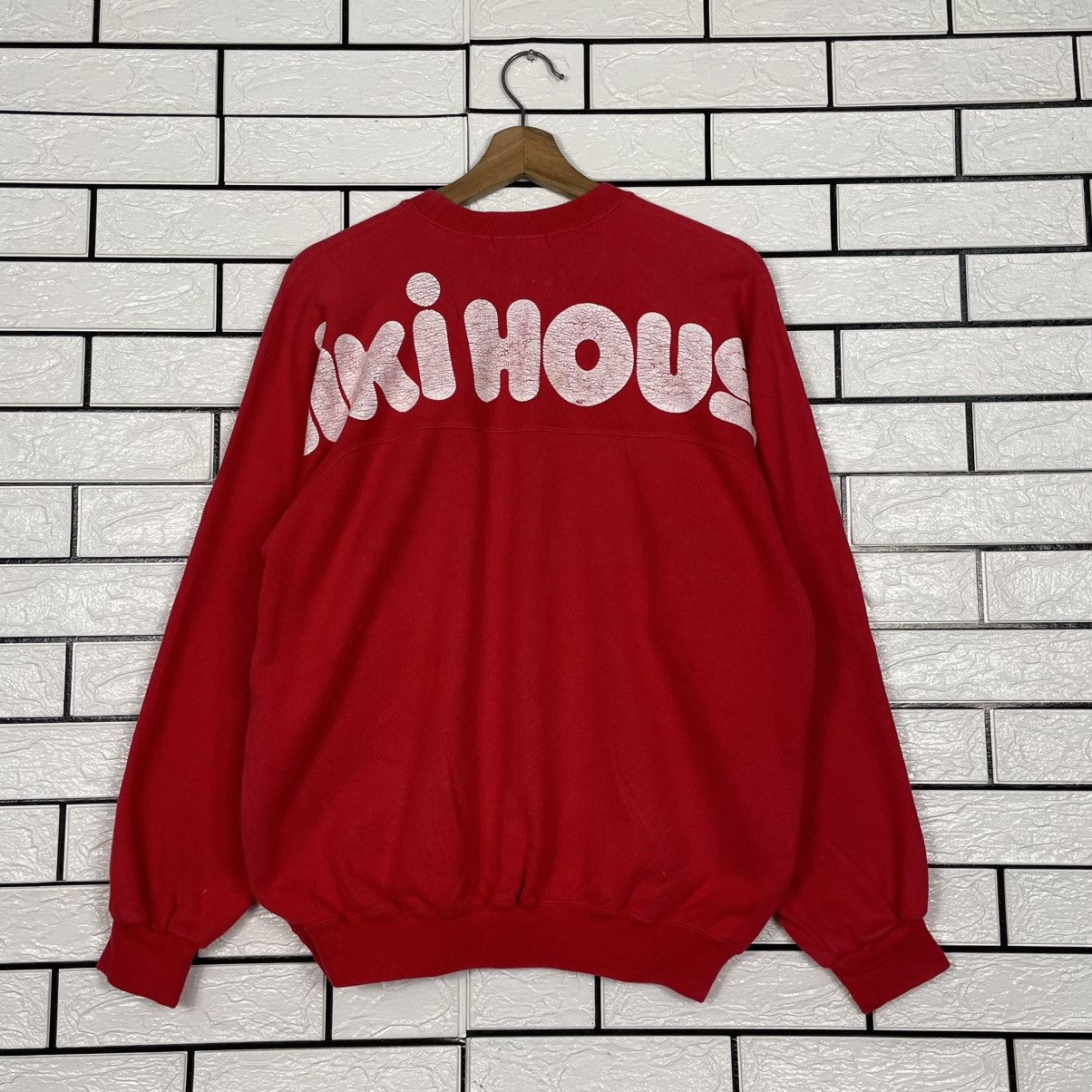 Japanese Brand Vintage Miki House Red Crewneck Sweatshirt Size US L / EU 52-54 / 3 - 7 Thumbnail