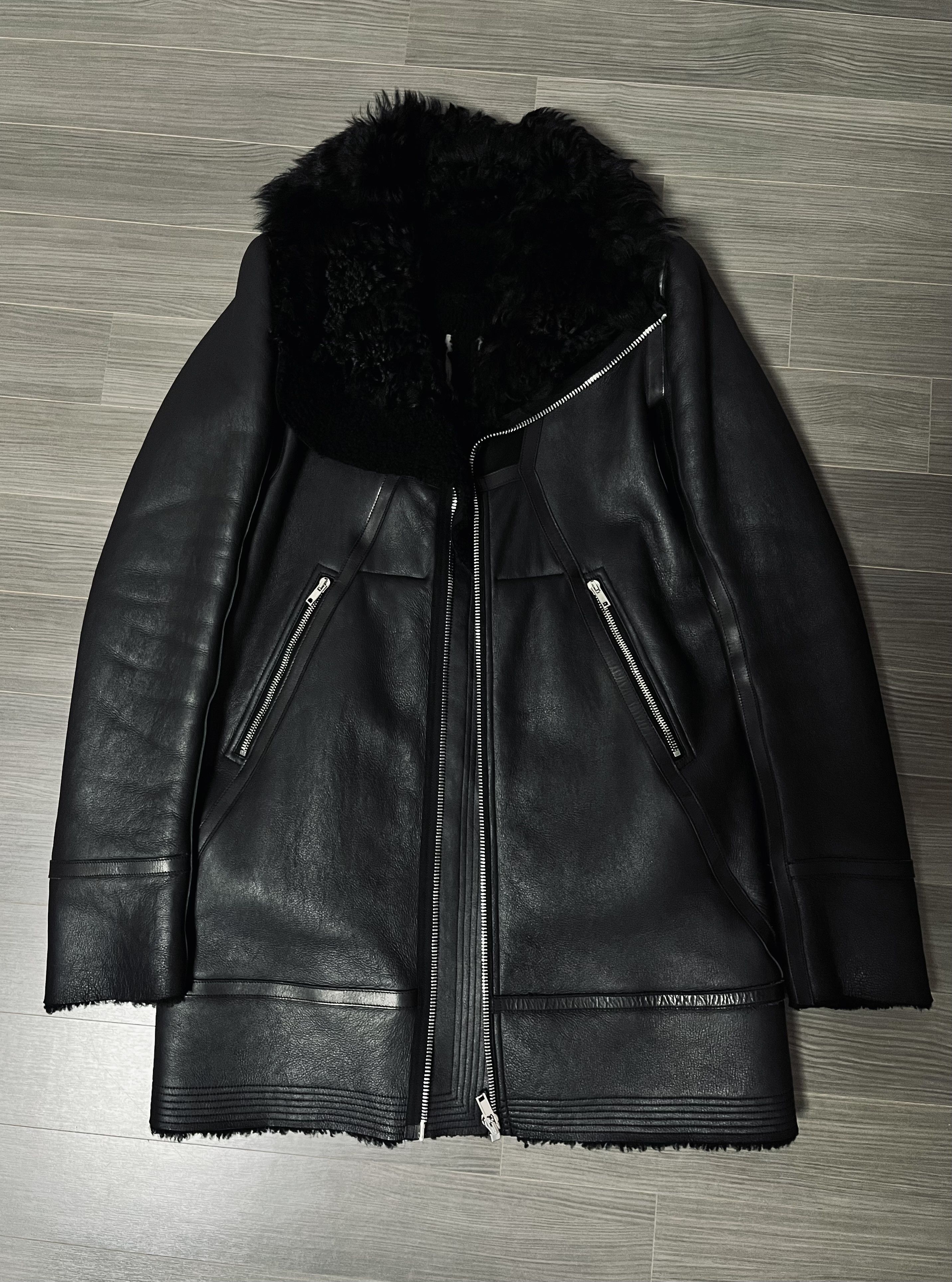 Rick Owens Rick Owens MASTODON Fur Shearling SHOWTEK Jacket Size US M / EU 48-50 / 2 - 1 Thumbnail