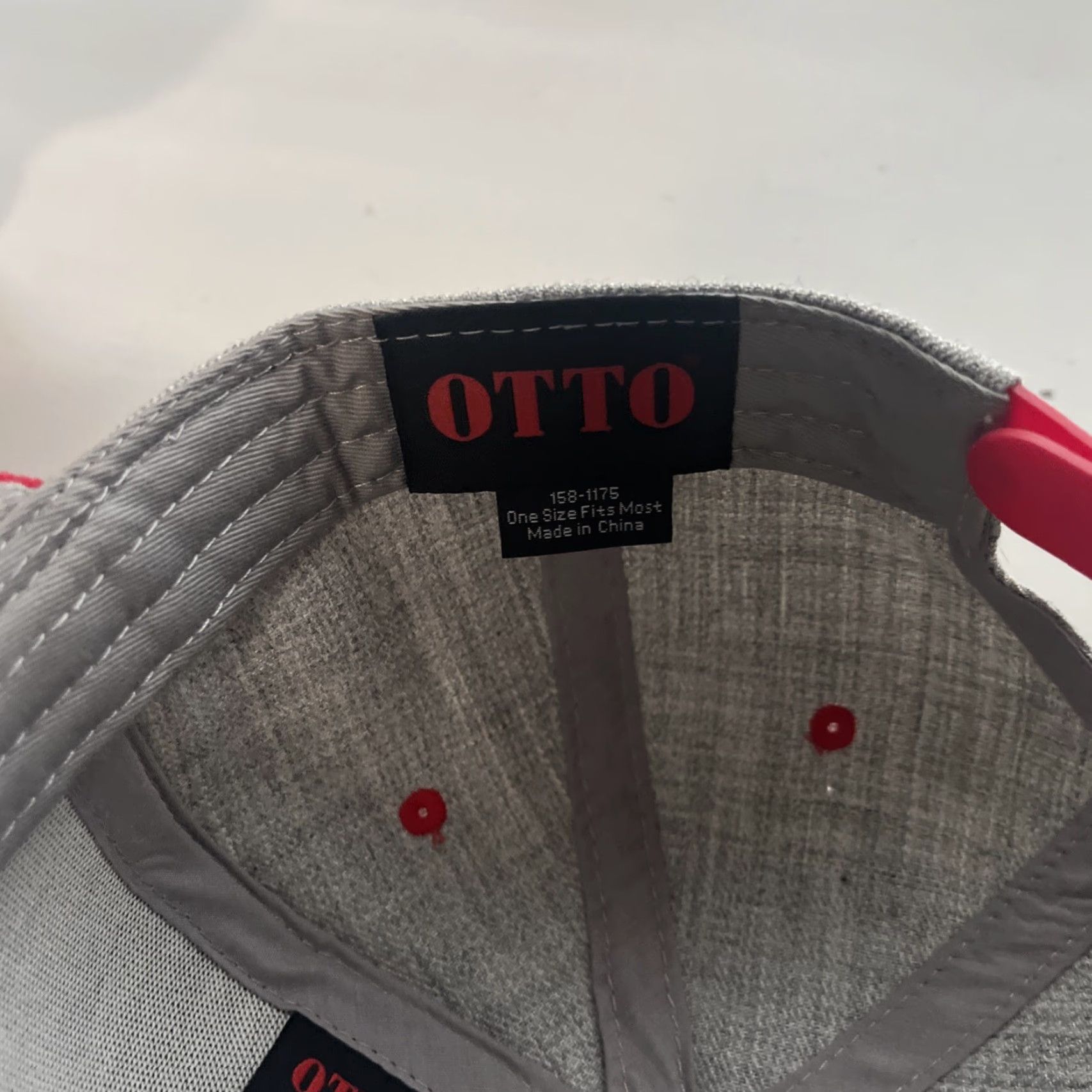 Vintage VINTAGE Canadian Flag Patch Hat SnapBack Otto Gray Red Size ONE SIZE - 6 Thumbnail