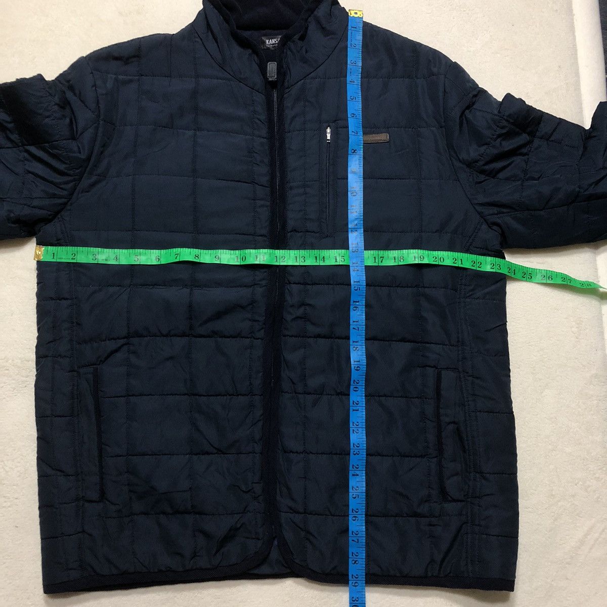 Japanese Brand × Kansai Yamamoto Japanese Designer KANSAI YAMAMOTO Light Puffer Jacket Size US XL / EU 56 / 4 - 13 Thumbnail