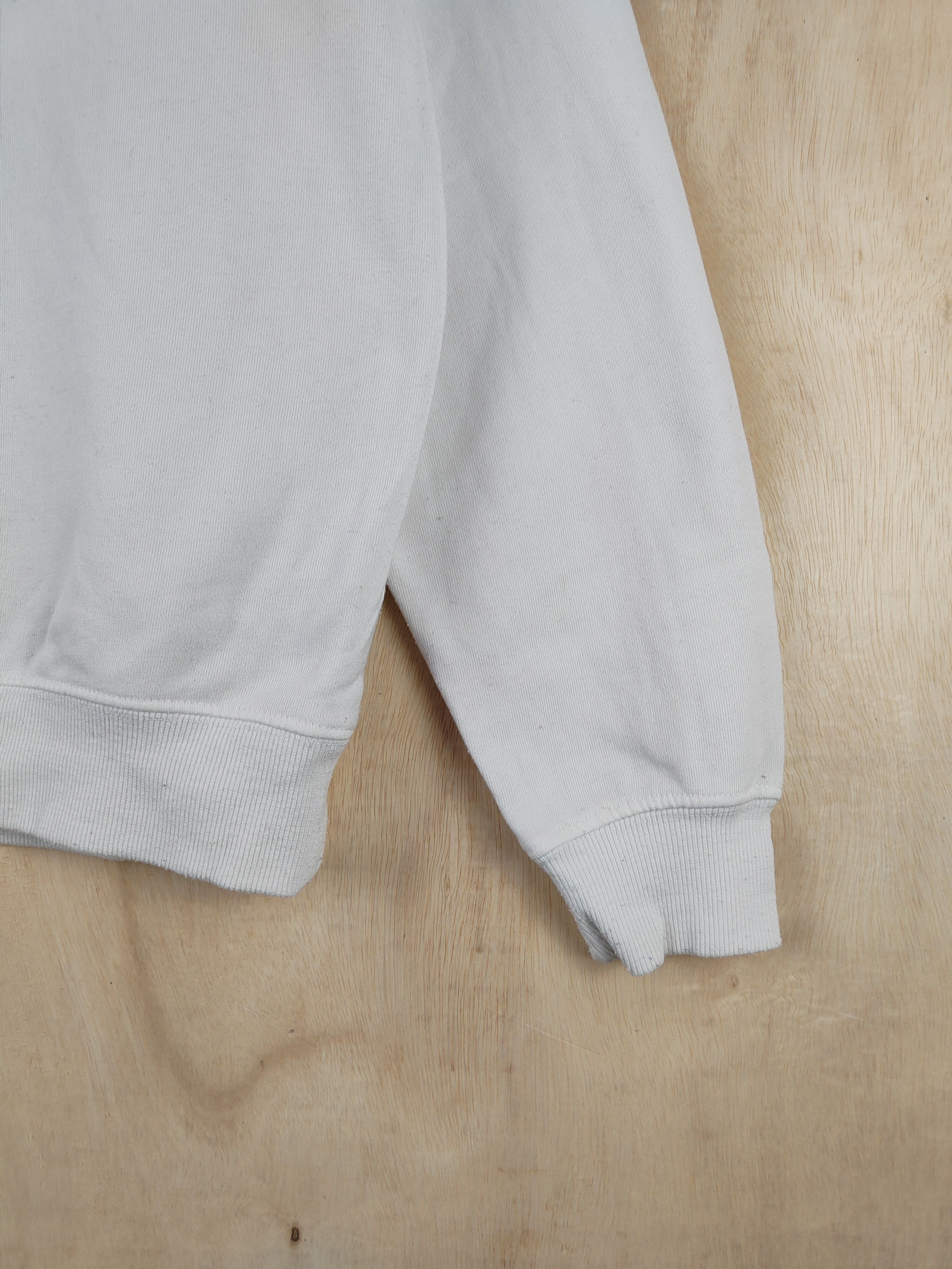 Japanese Brand × Vintage Wego White Butterfly Sweatshirts #S2635 Size M / US 6-8 / IT 42-44 - 7 Thumbnail