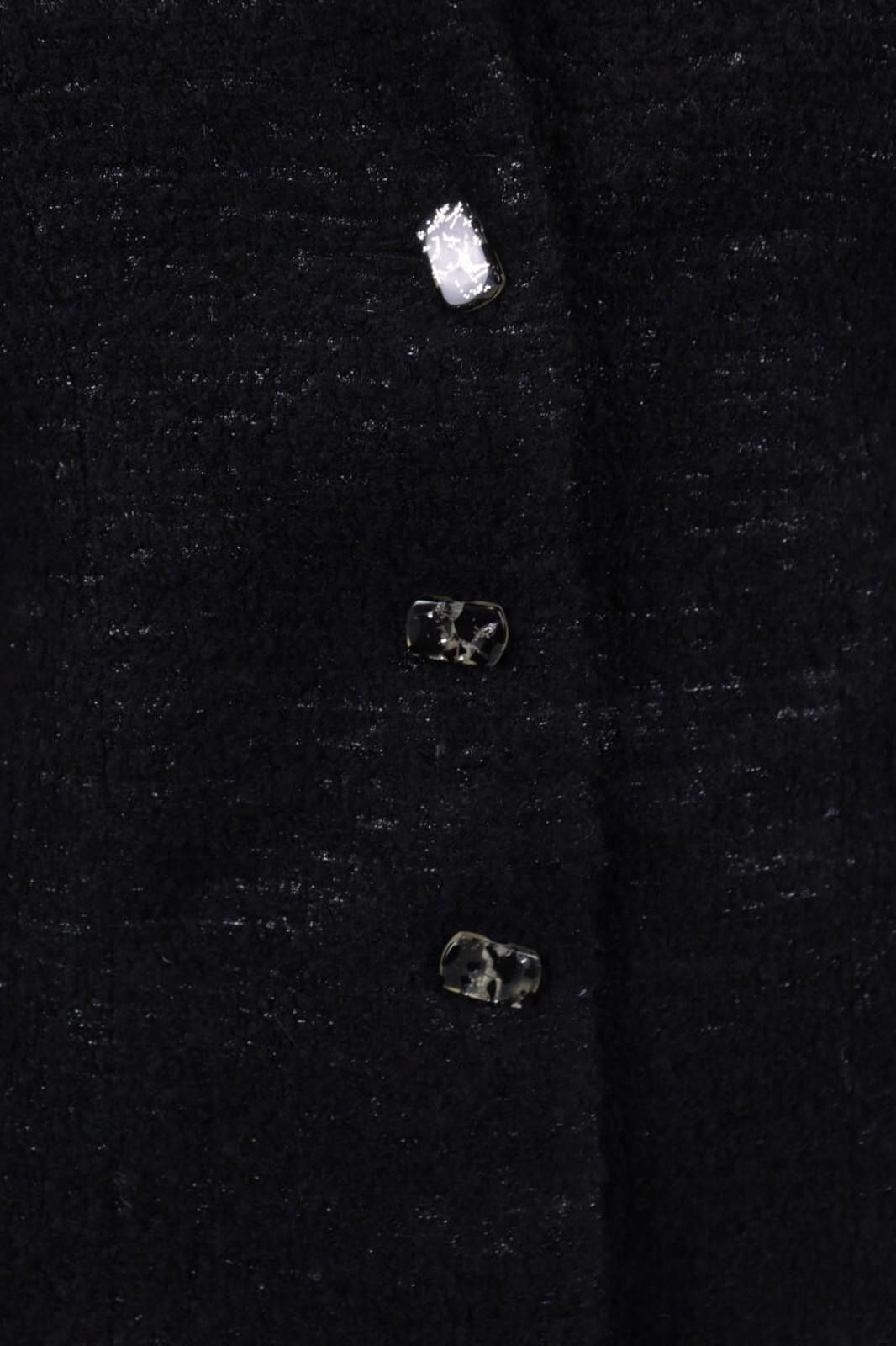 Designer Max Mara Black Baby Camelhair Business Blazer Jacket Size M / US 6-8 / IT 42-44 - 3 Thumbnail