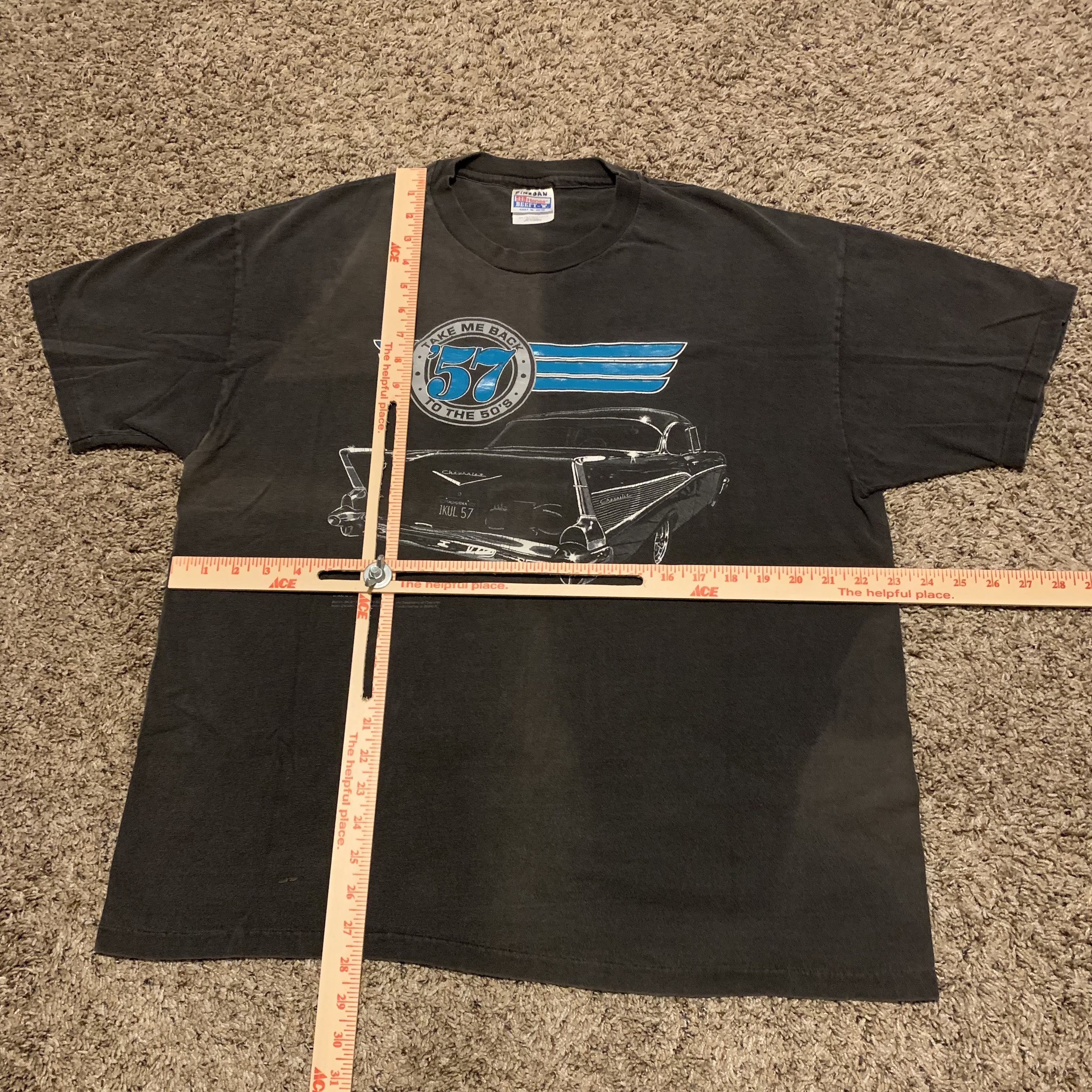 Hanes VINTAGE CHEVY T-SHIRT Size US XL / EU 56 / 4 - 7 Thumbnail
