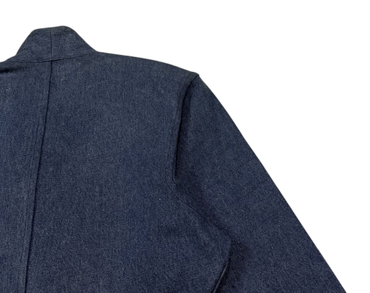 Y's Vintage Y’s Sample By Yohji Yamamoto Mandarin Denim Jacket Size M / US 6-8 / IT 42-44 - 12 Thumbnail