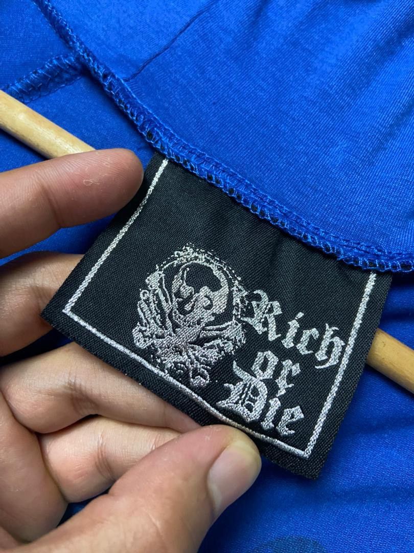 Japanese Brand Rich Or Die Brand Mesh Overlay Light Jacket (196) Size US S / EU 44-46 / 1 - 3 Thumbnail