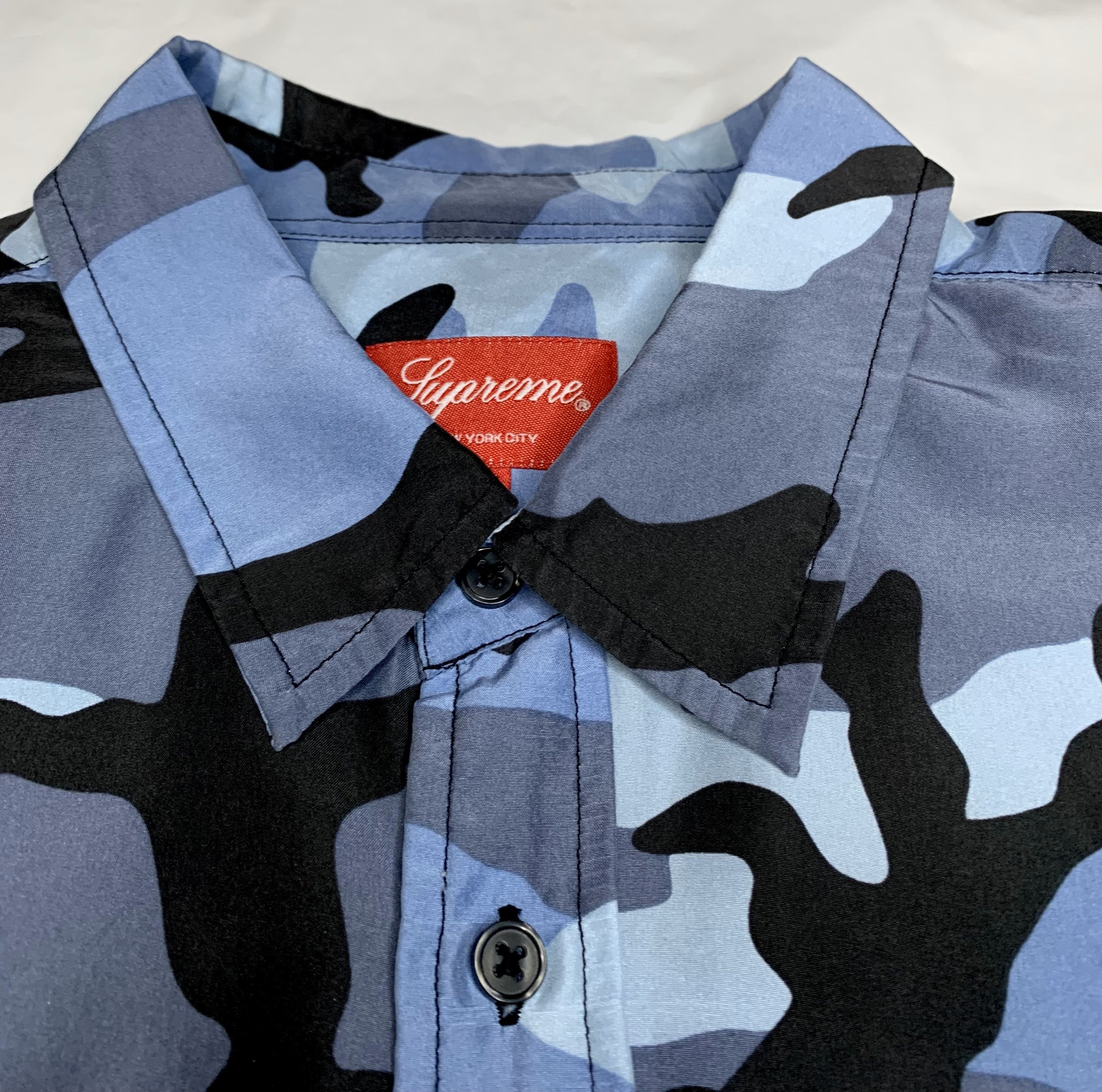 Supreme Supreme SS19 Silk Long Sleeve (L) Size US L / EU 52-54 / 3 - 9 Thumbnail