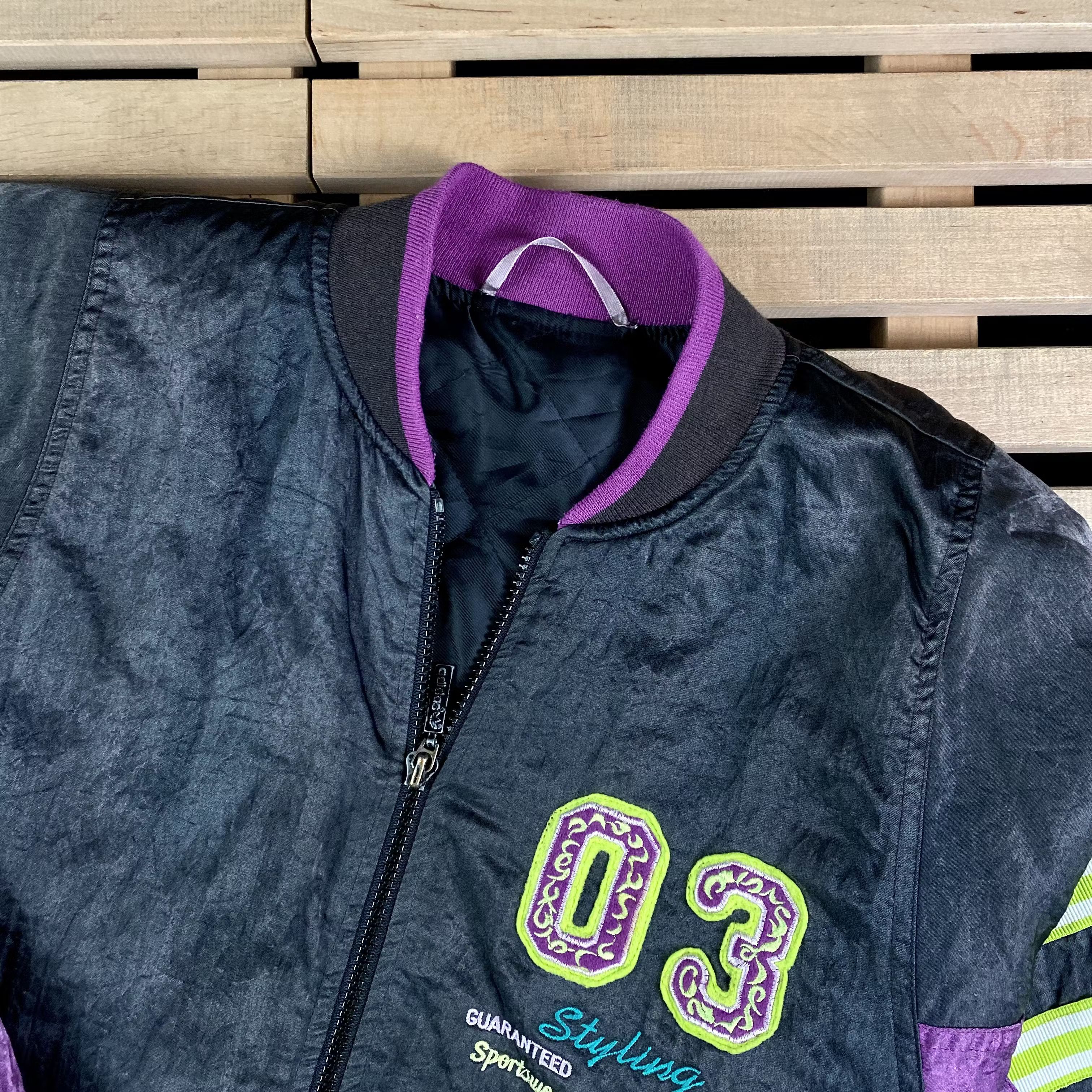 Adidas × Vintage Mens Bomber Jacket Adidas Original Vintage Size M-L Size US M / EU 48-50 / 2 - 2 Thumbnail