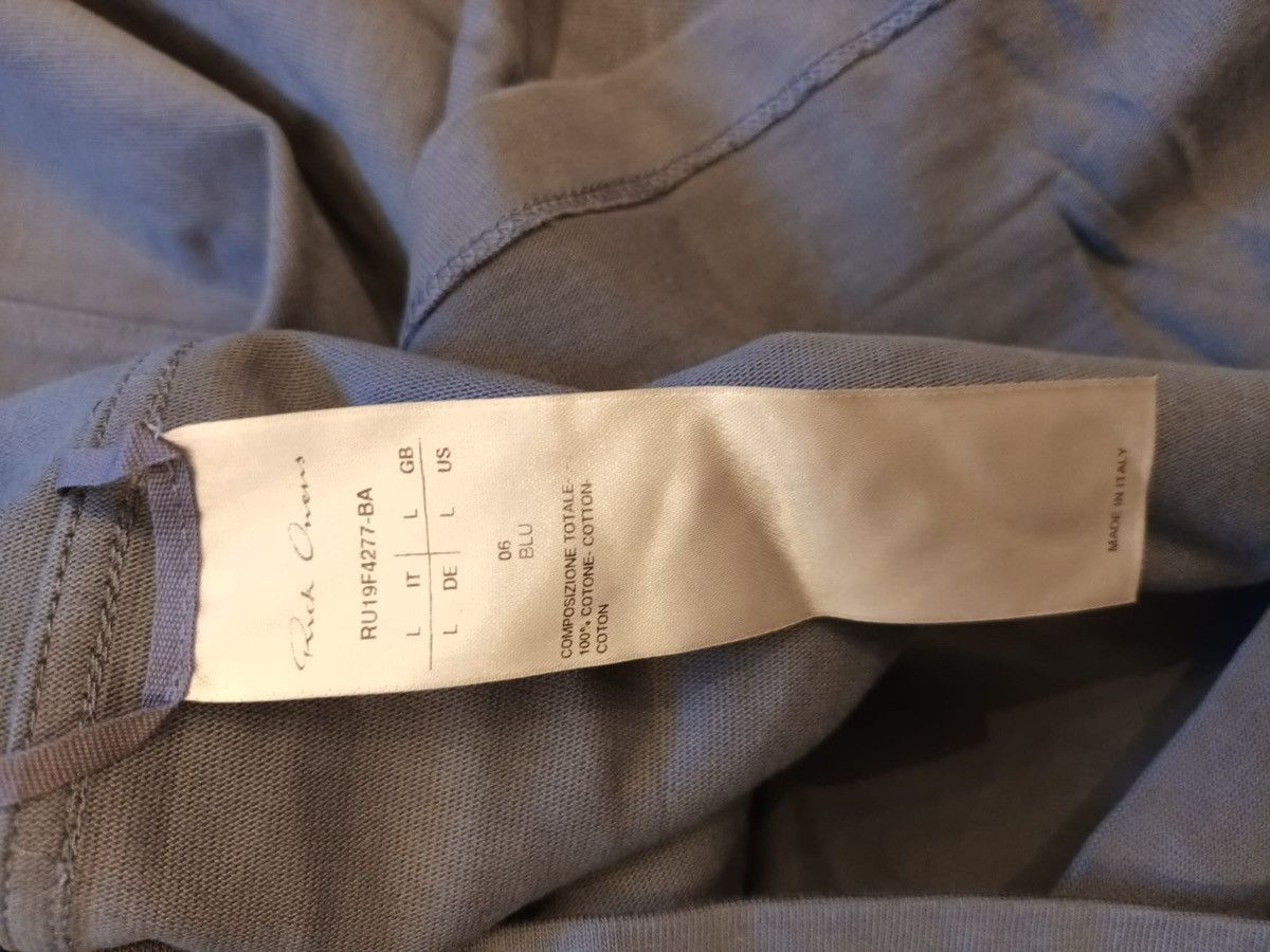 Rick Owens Drkshdw Rick Owens FW19 Larry Long Sleeve (Gray) Size US L / EU 52-54 / 3 - 3 Thumbnail