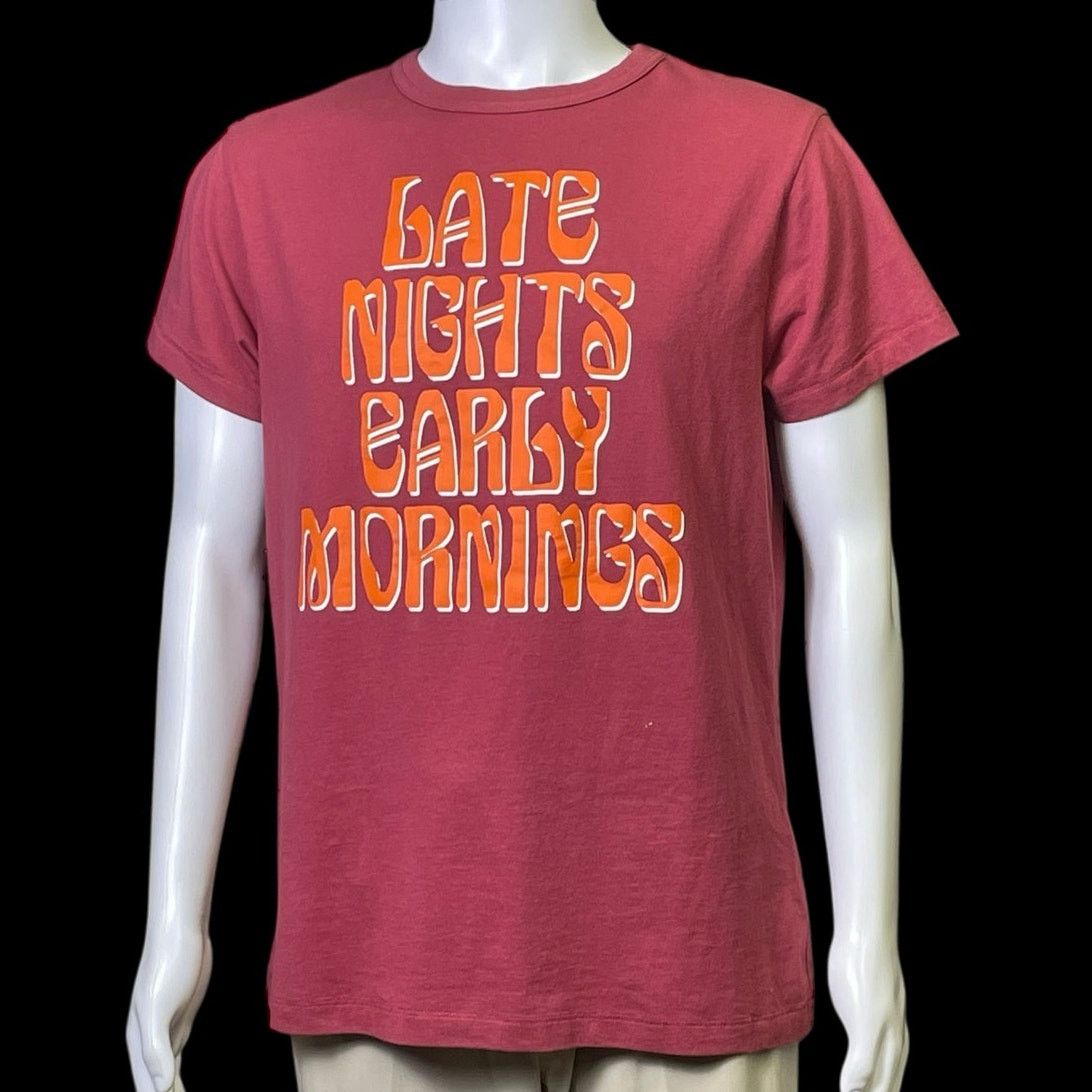 Off-White 2013 Off-White Late Nights Early Mornings Art Dad T-Shirt Size US XS / EU 42 / 0 - 1 Thumbnail