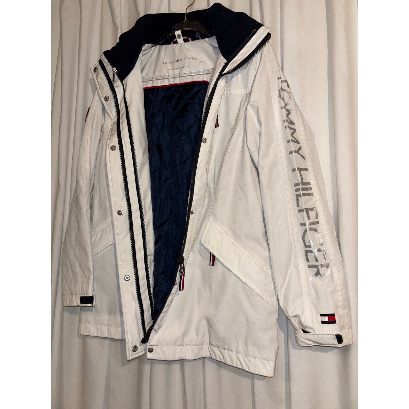 Tommy Hilfiger Tommy Hilfiger 3-in-1 All Weather Jacket Size Small Size S / US 4 / IT 40 - 2 Thumbnail