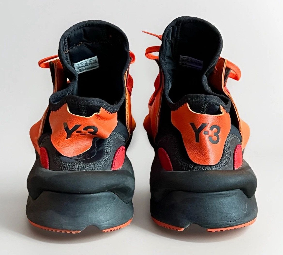 Adidas × Yohji Yamamoto Y-3 x ADIDAS⚡️"Kaiwa" Men size 12 Icon Orange leather sneaker Size US 12 / EU 45 - 8 Thumbnail