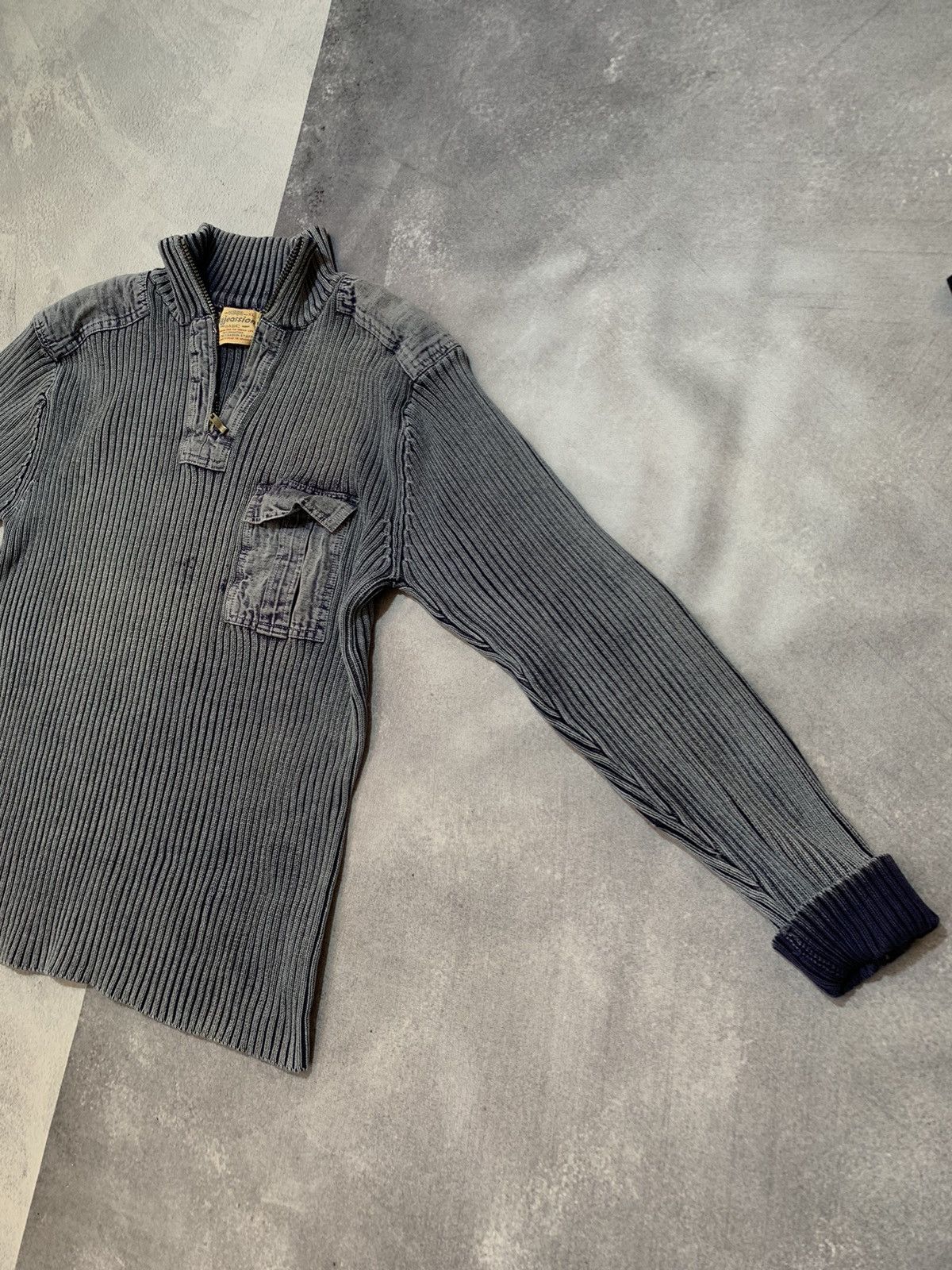 Japanese Brand × Vintage Vintage 90s 1/4 zip knitwear sweaters streetwear size XL Size US XL / EU 56 / 4 - 5 Thumbnail
