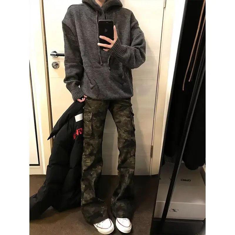 Japanese Brand × Jean Retro straight camouflage pocket jeans Size US 30 / EU 46 - 3 Thumbnail