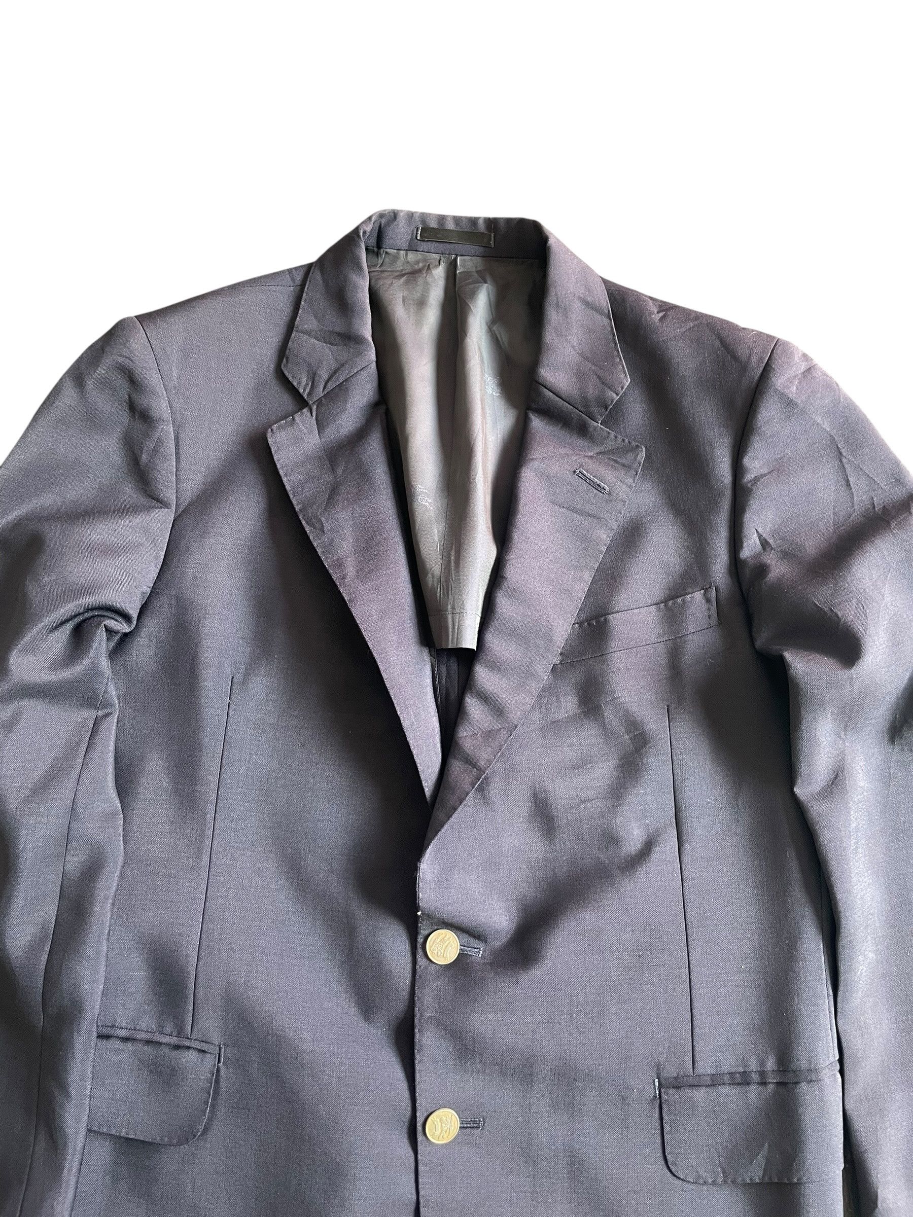 Burberry Vintage Burberrys Wool Mohair Coat Size US M / EU 48-50 / 2 - 3 Thumbnail