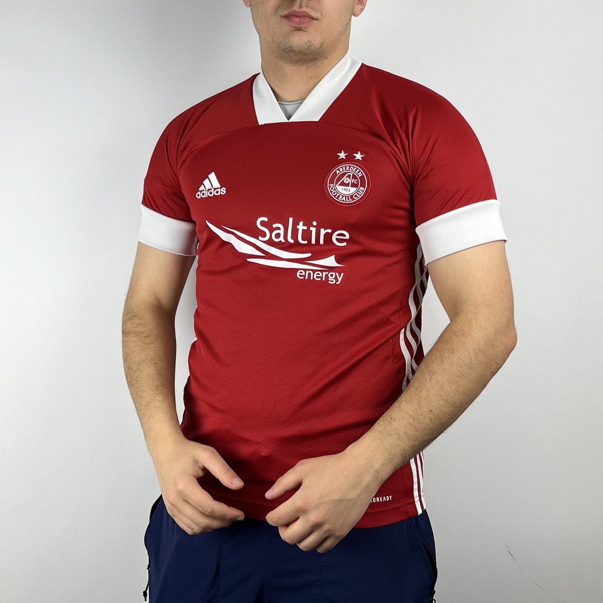 Adidas Adidas aberdeen FC 16/17 jersey football size Small Size US S / EU 44-46 / 1 - 1 Thumbnail