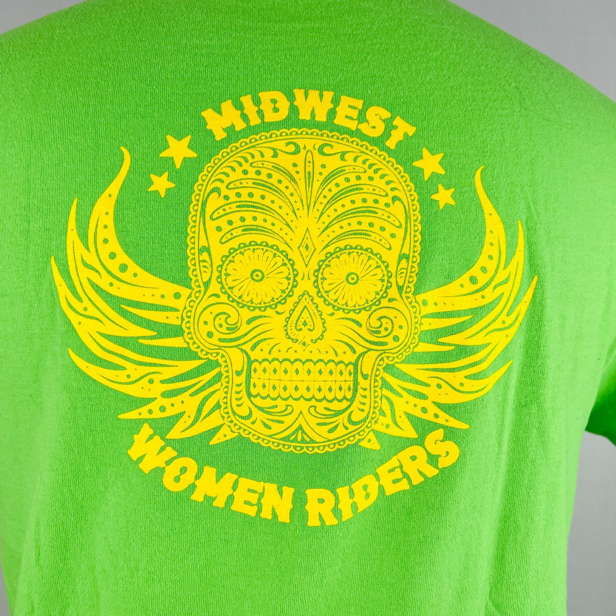 Jerzees Midwest Women Riders Get Your Groove On Woodstock IL Motorcy Size L / US 10 / IT 46 - 4 Thumbnail