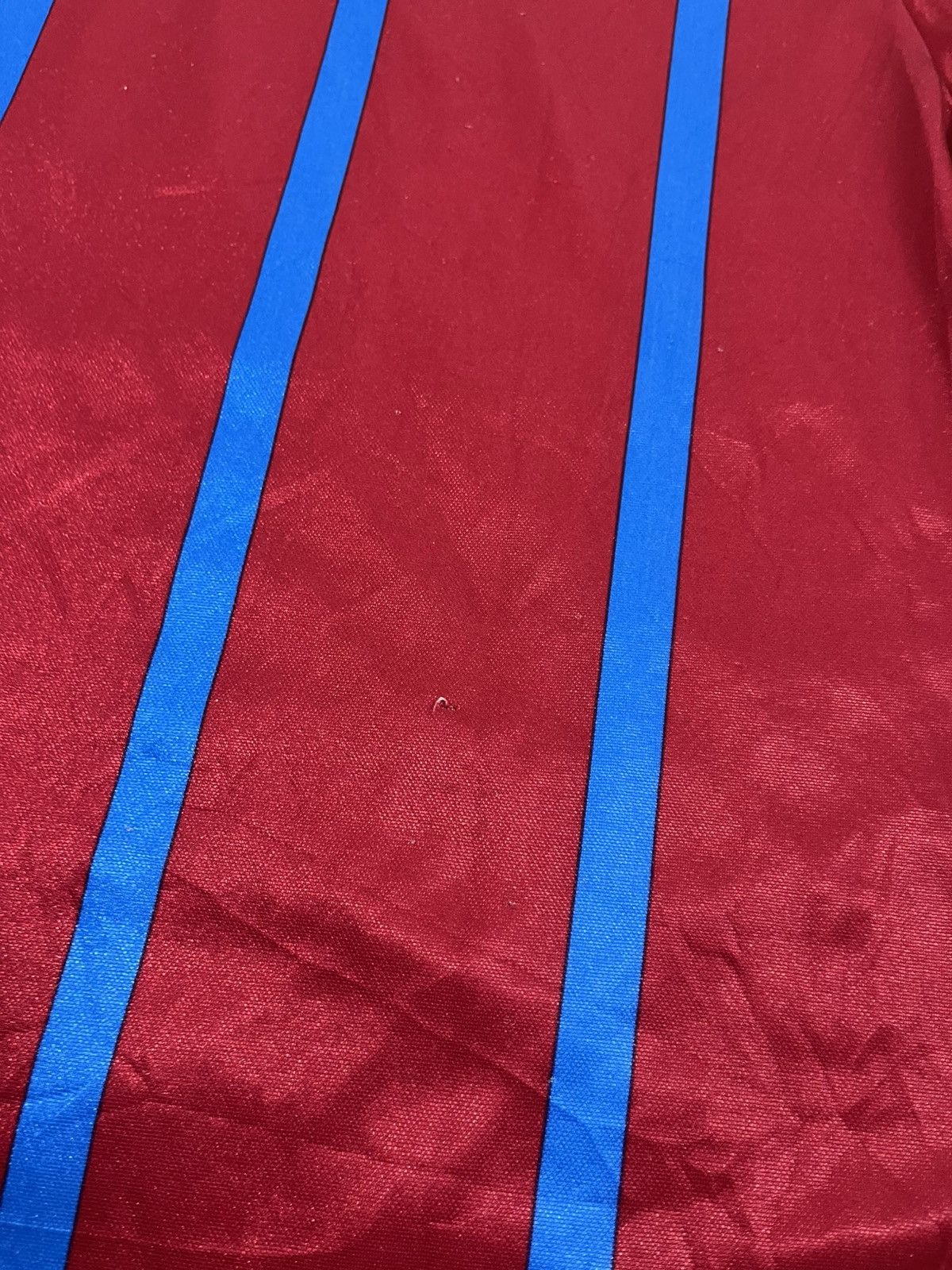 Asics VTG 90s Asics Aston Villa Müller Home Soccer Jersey Red Blue Size US L / EU 52-54 / 3 - 8 Thumbnail