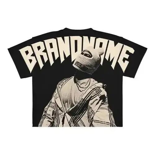 Japanese Brand Harajuku T shirt Men Hip Hop Gothic Graphic Size US L / EU 52-54 / 3 - 3 Thumbnail