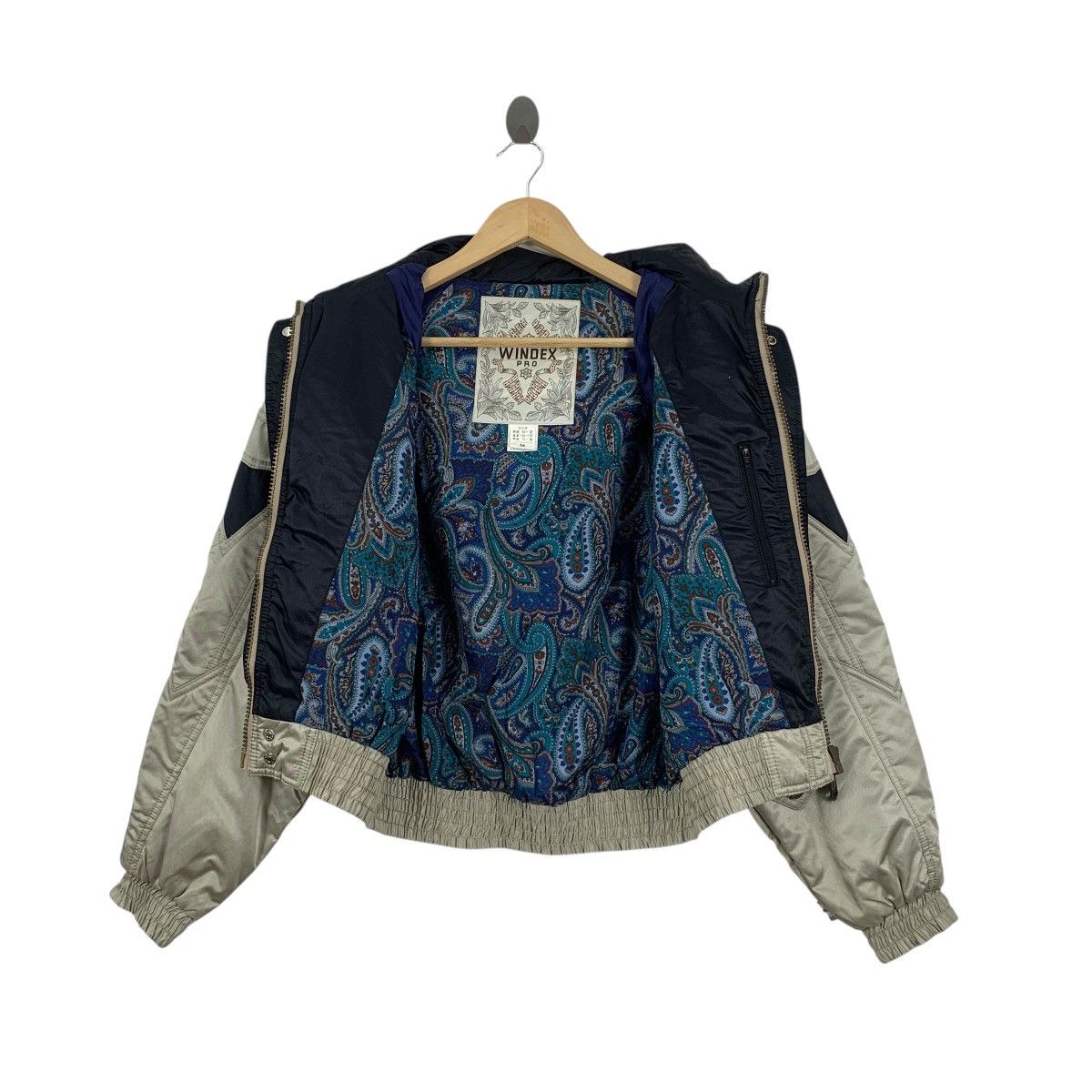 Vintage Vintage WINDEX PRO JAPAN SKI Winter Paisley Outdoor Jacket Size M / US 6-8 / IT 42-44 - 6 Thumbnail