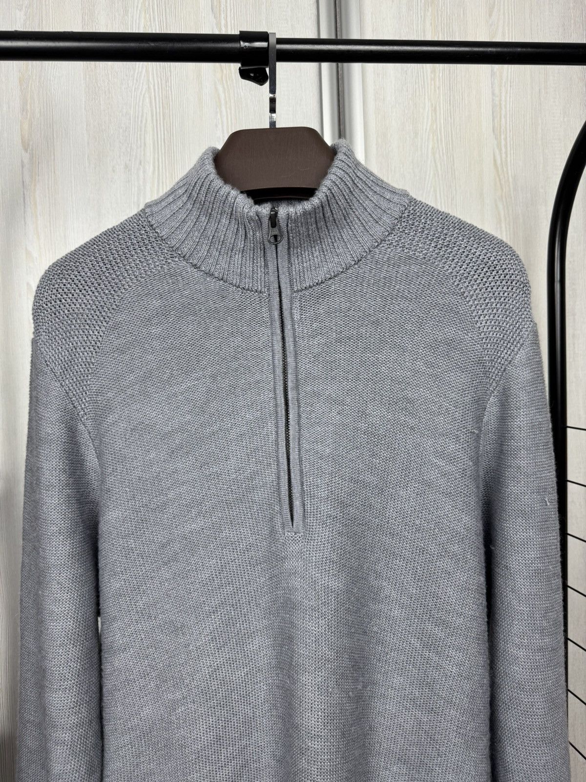Icebreaker ICEBREAKER Waypoint Half Zip Sweater in Gritstone Heather Size US XL / EU 56 / 4 - 3 Thumbnail