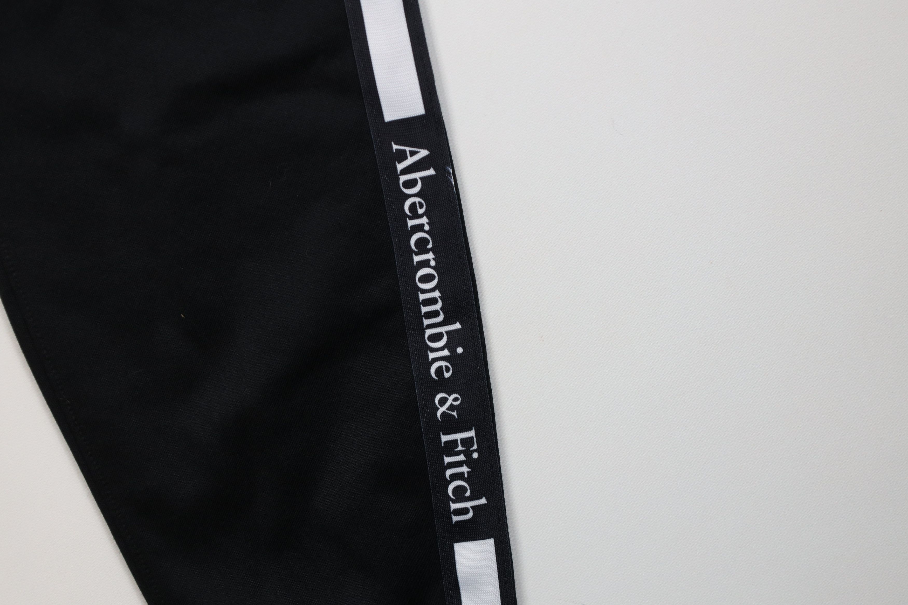 Abercrombie & Fitch Vintage Y2K Abercrombie & Fitch Cuffed Joggers Pants Black Size US 38 / EU 54 - 6 Thumbnail