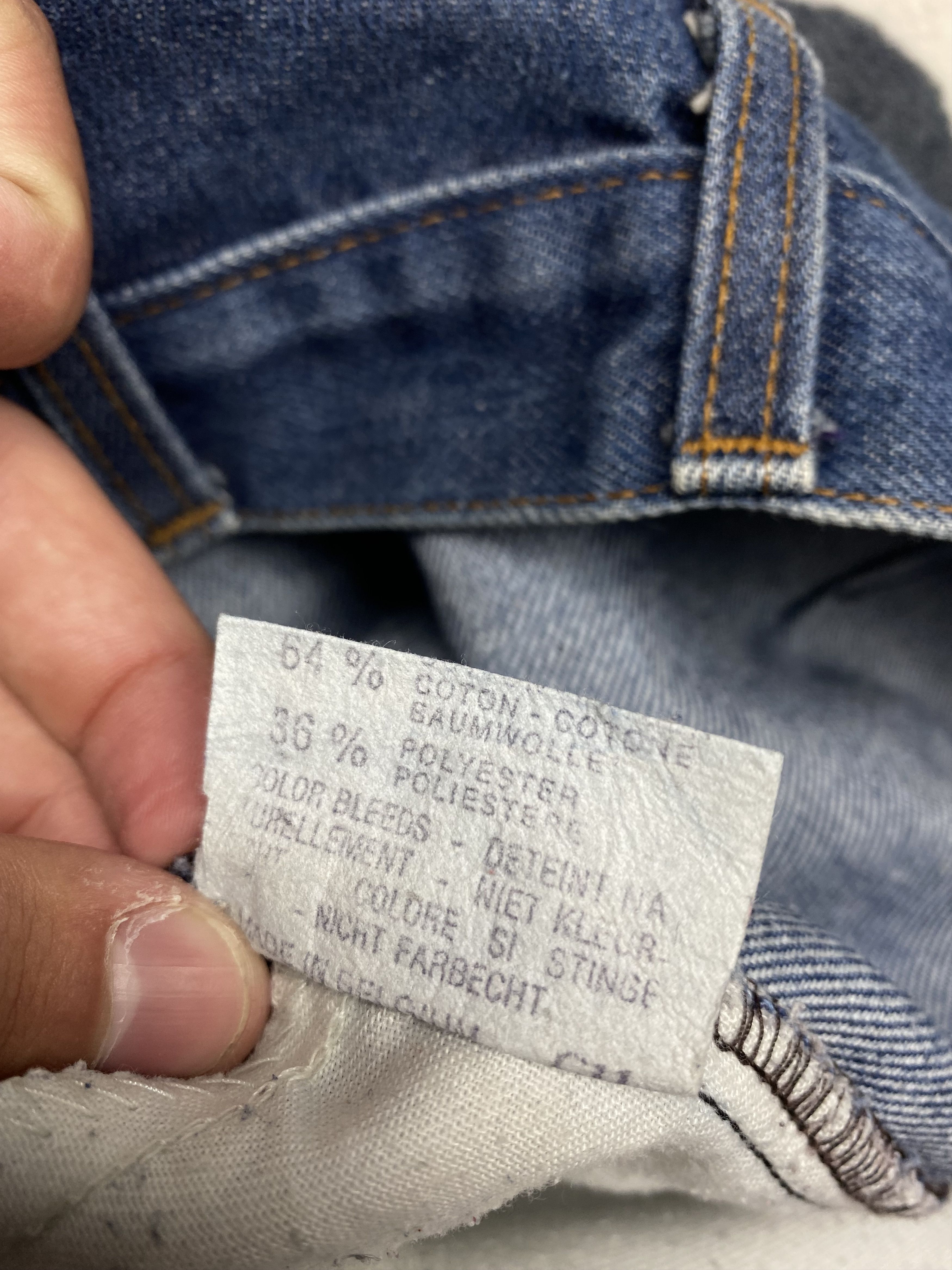 Levi's Levi's 830 90s Vintage Orange Tab Denim Pants Jeans Size US 36 / EU 52 - 8 Thumbnail
