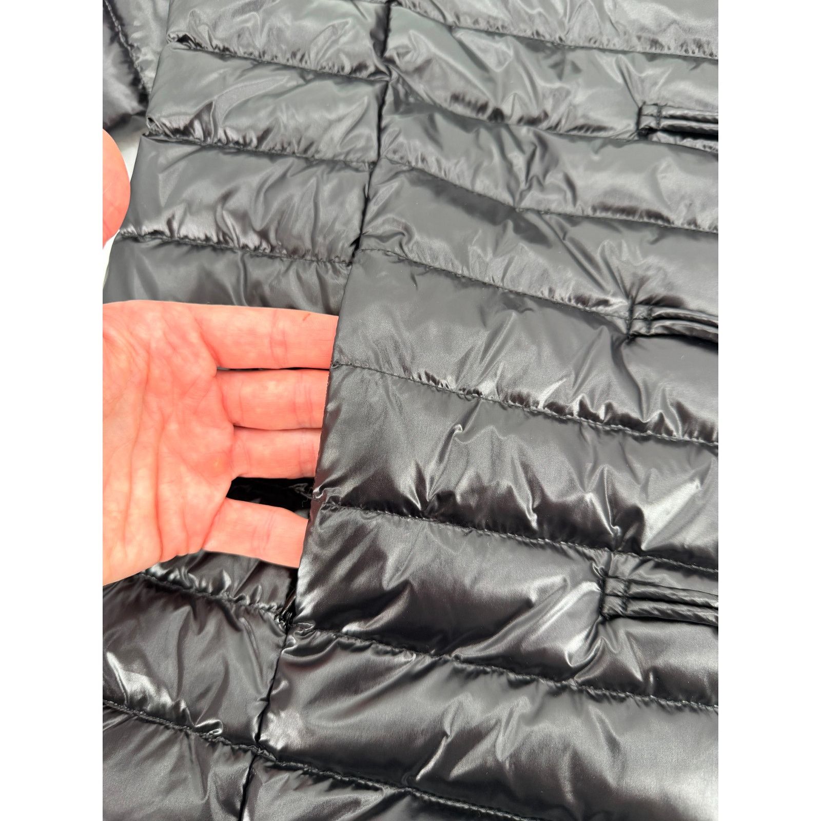 J.McLaughlin NWT J. McLaughlin Women's Hayes Shiny Black Puffer Jacket Size S / US 4 / IT 40 - 14 Thumbnail