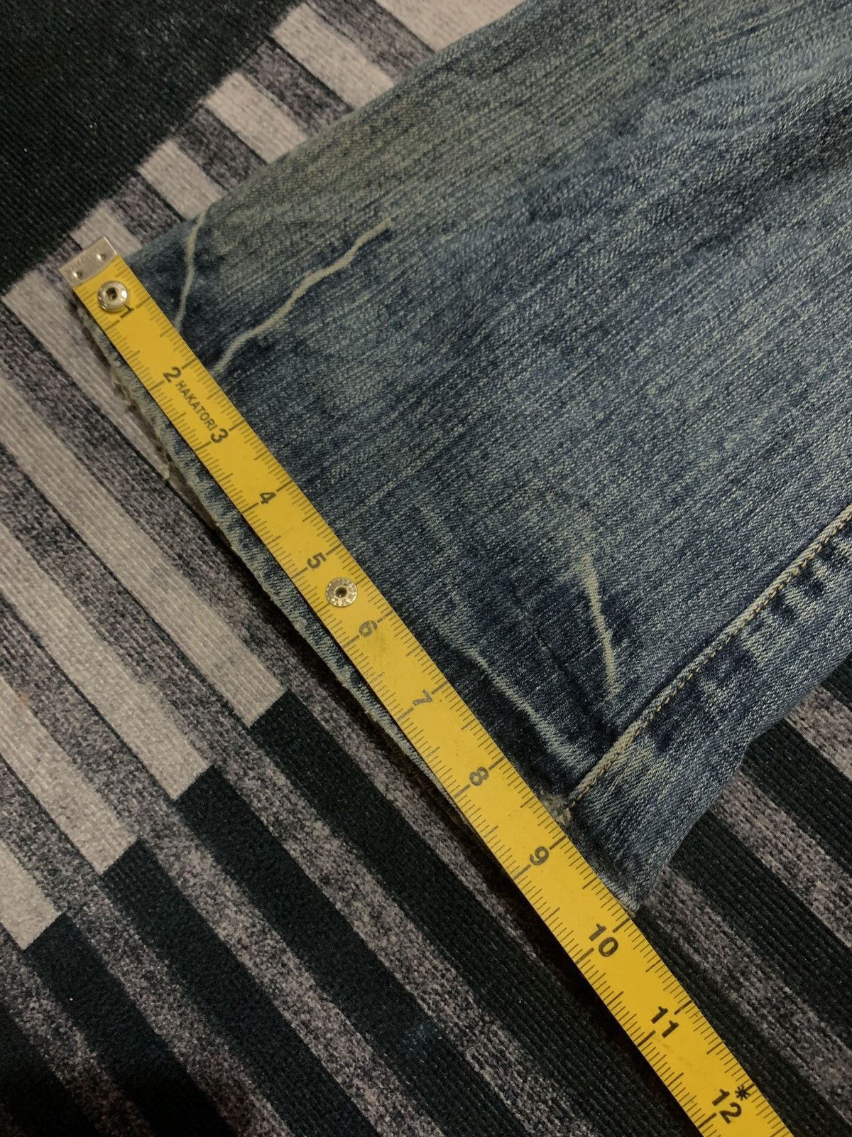 Hysteric Glamour TINSTER BOOT CUT DENIM PANTS Size US 30 / EU 46 - 15 Thumbnail