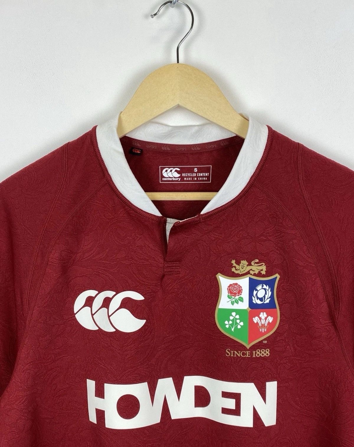 Canterbury of New Zealand Canterbury British and Irish Lions Home Jersey AU Australia Size US S / EU 44-46 / 1 - 2 Thumbnail
