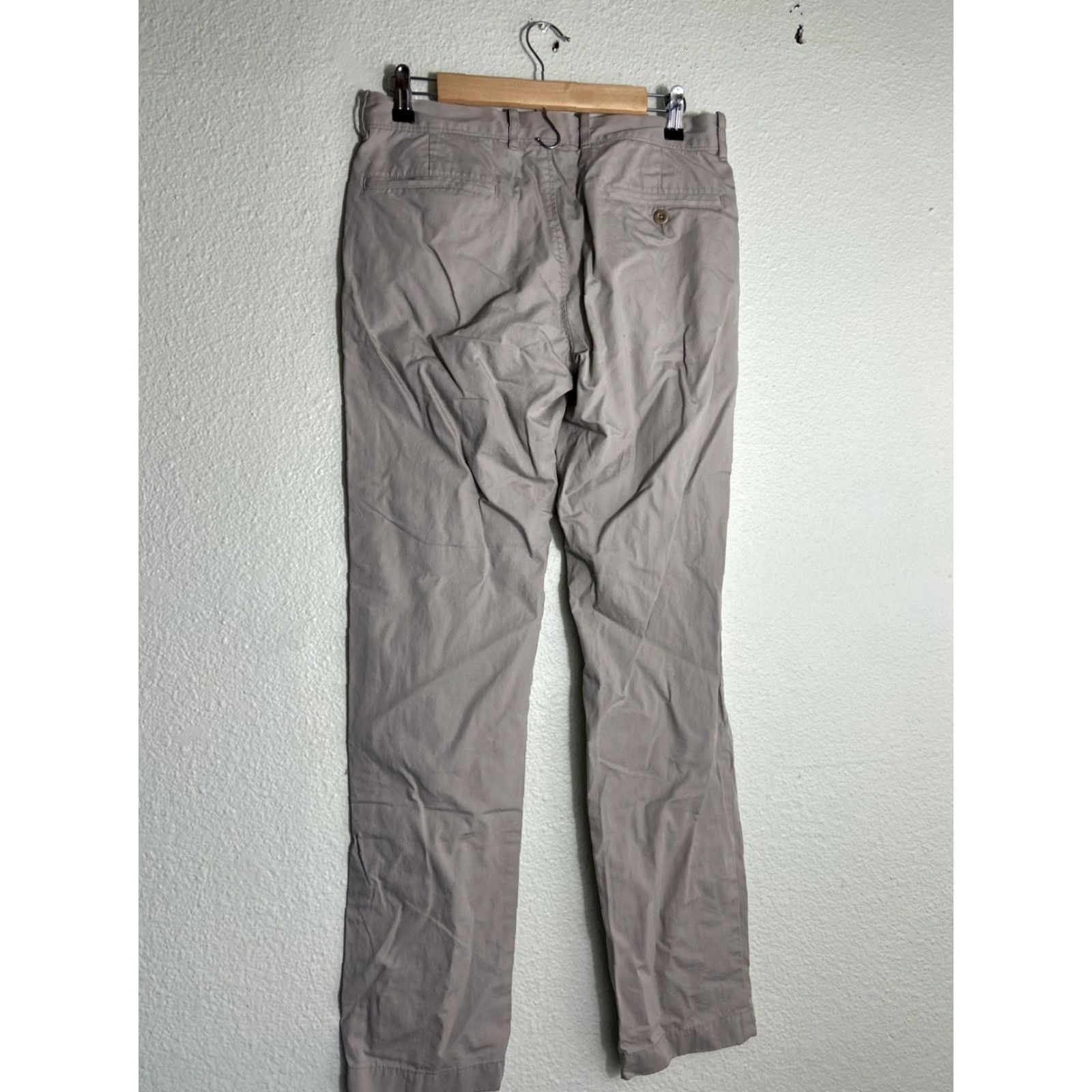 J.Crew J.CREW Lightweight Chino Pants Beige Cotton Mens 30x32 #770 Size US 30 / EU 46 - 7 Thumbnail