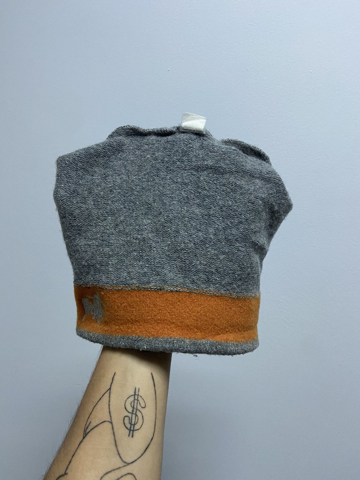 Stussy × Vintage Unusual geometric Square hat Vintage Small Logo Size ONE SIZE - 6 Thumbnail