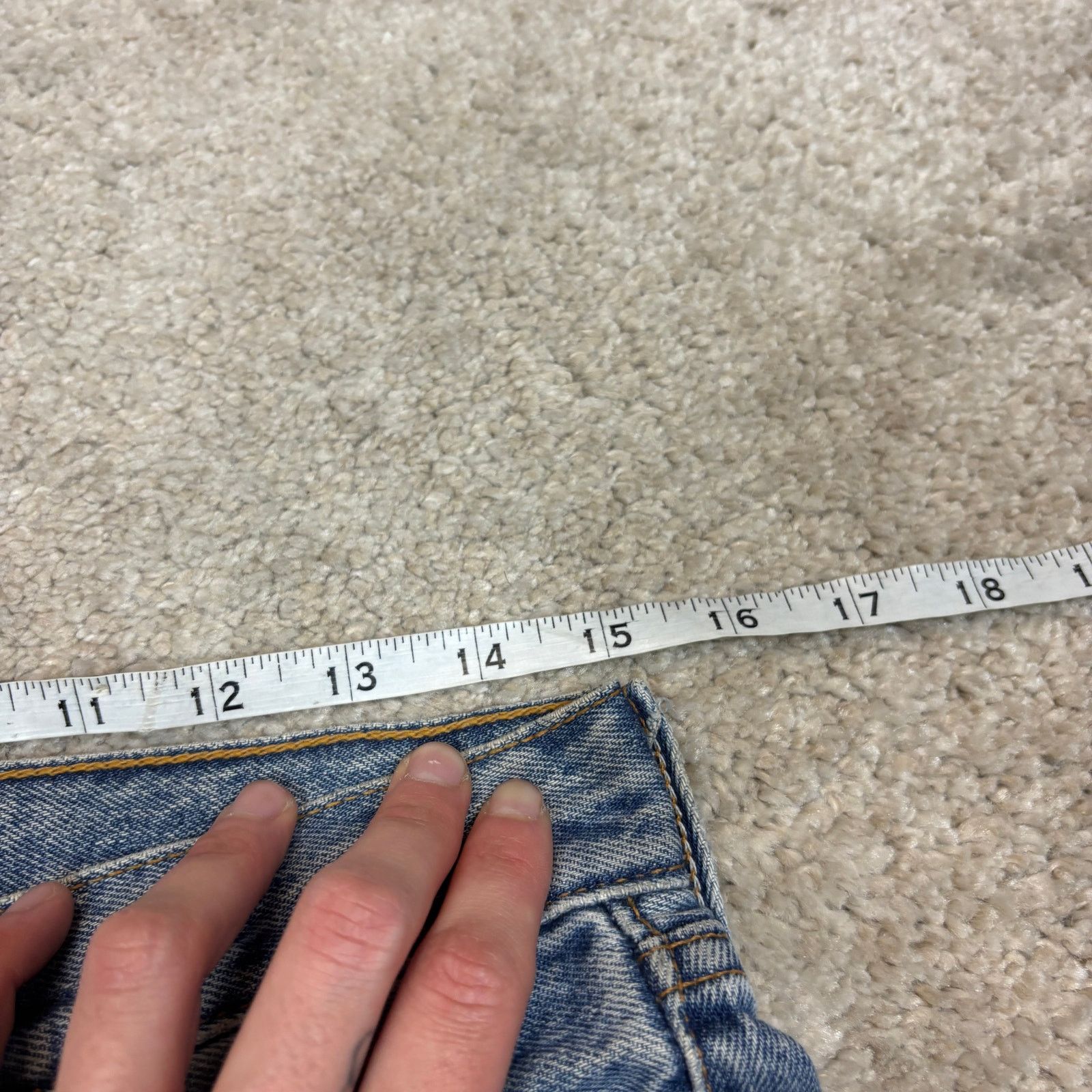 Levi's Vintage 90s Levi's 501 Straight Leg Jeans 30x31.5 Size US 30 / EU 46 - 6 Thumbnail