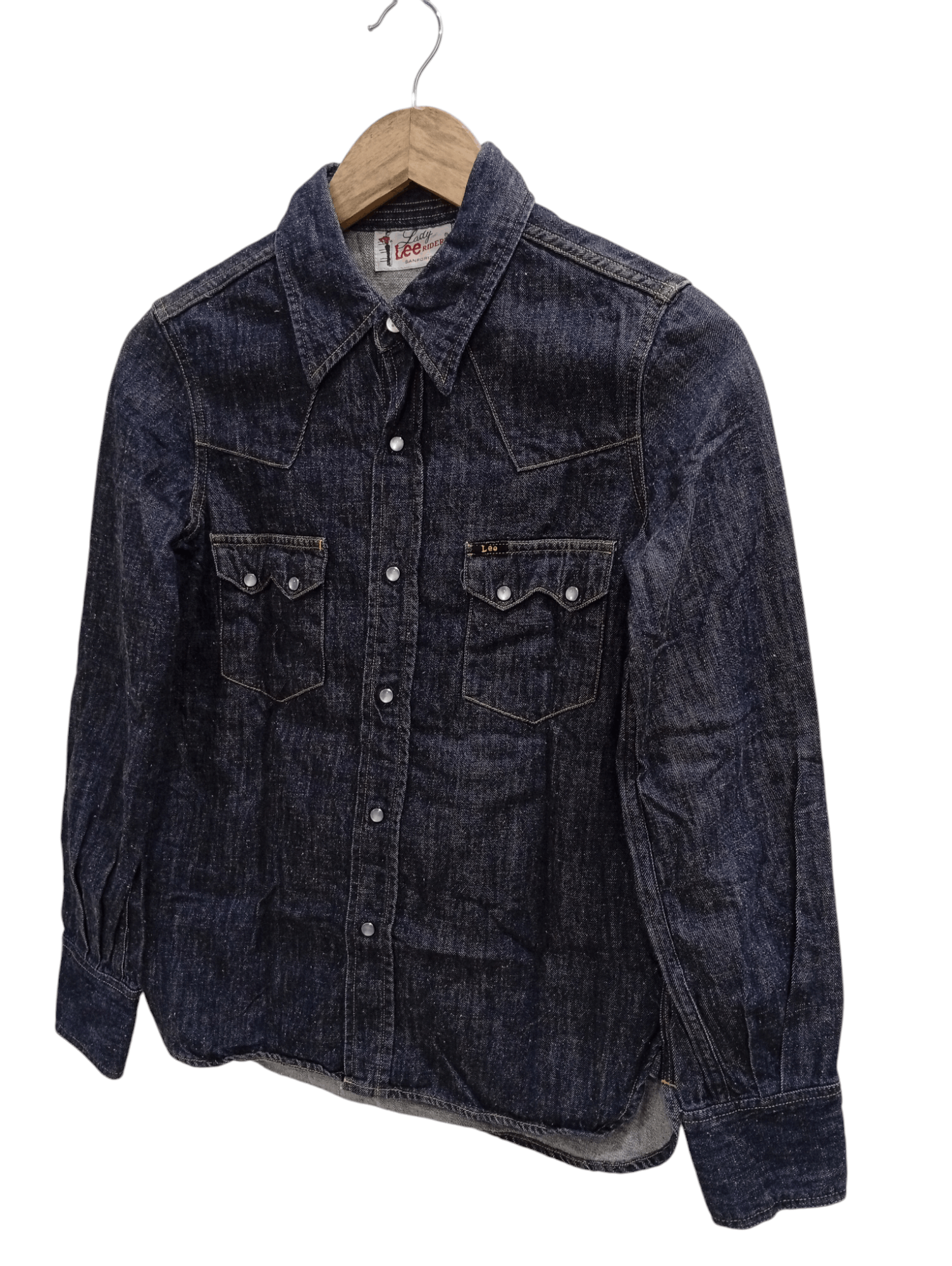 Lee × Vintage 🔥🔥Lee Riders Lady Denim Shirt Size M / US 6-8 / IT 42-44 - 3 Thumbnail