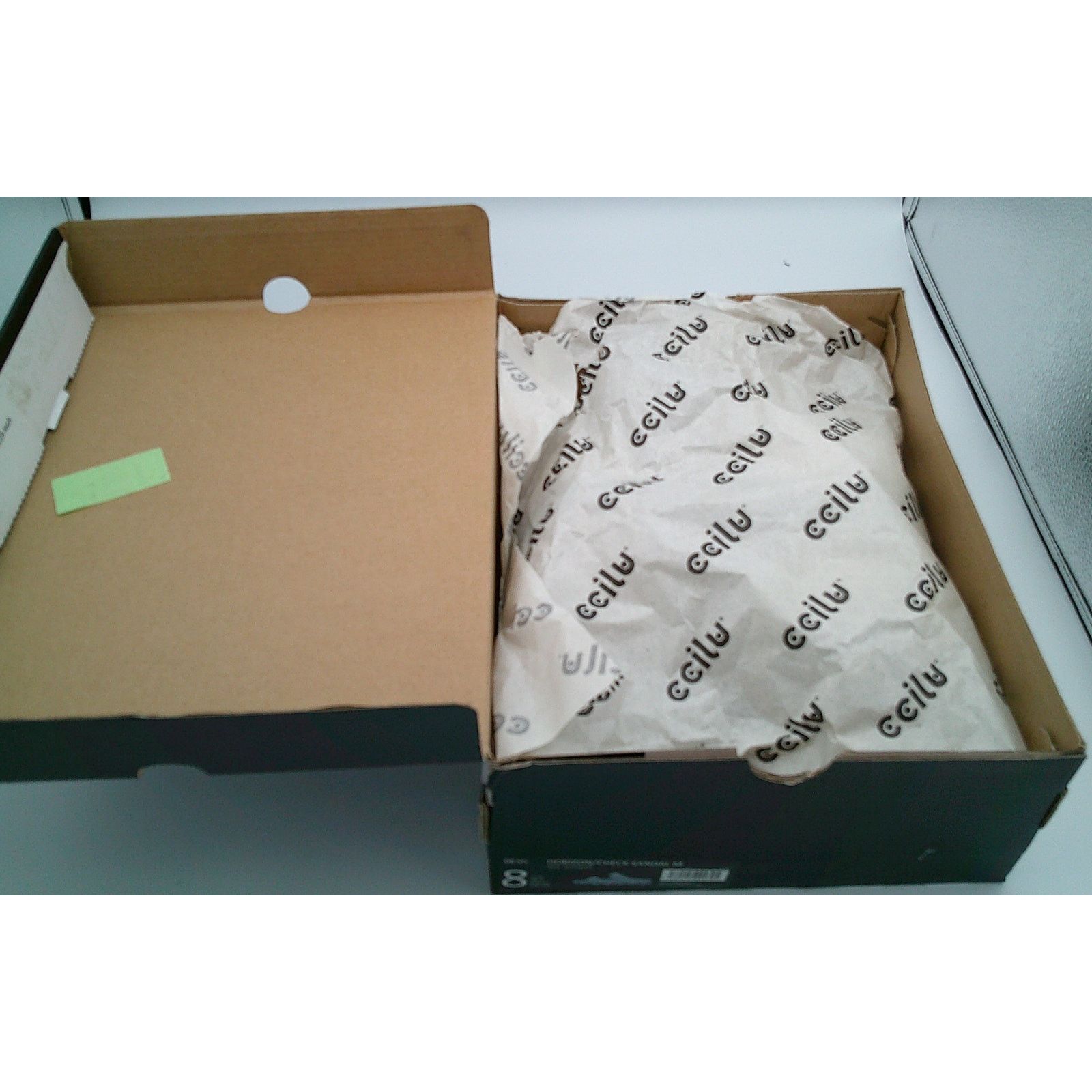 Other CCILU Horizon Check Sandal Size 8 Gray and Black Size US 8 / IT 38 - 4 Thumbnail
