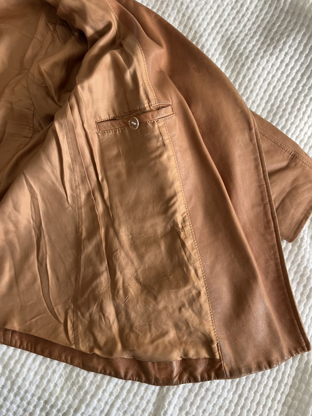 Acne Studios Acne Studios Leather Swift Jacket Size M / US 6-8 / IT 42-44 - 14 Thumbnail