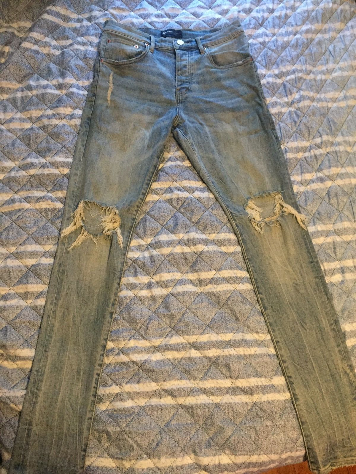 Purple Brand Purple brand P002 drop fit Size US 29 - 9 Thumbnail