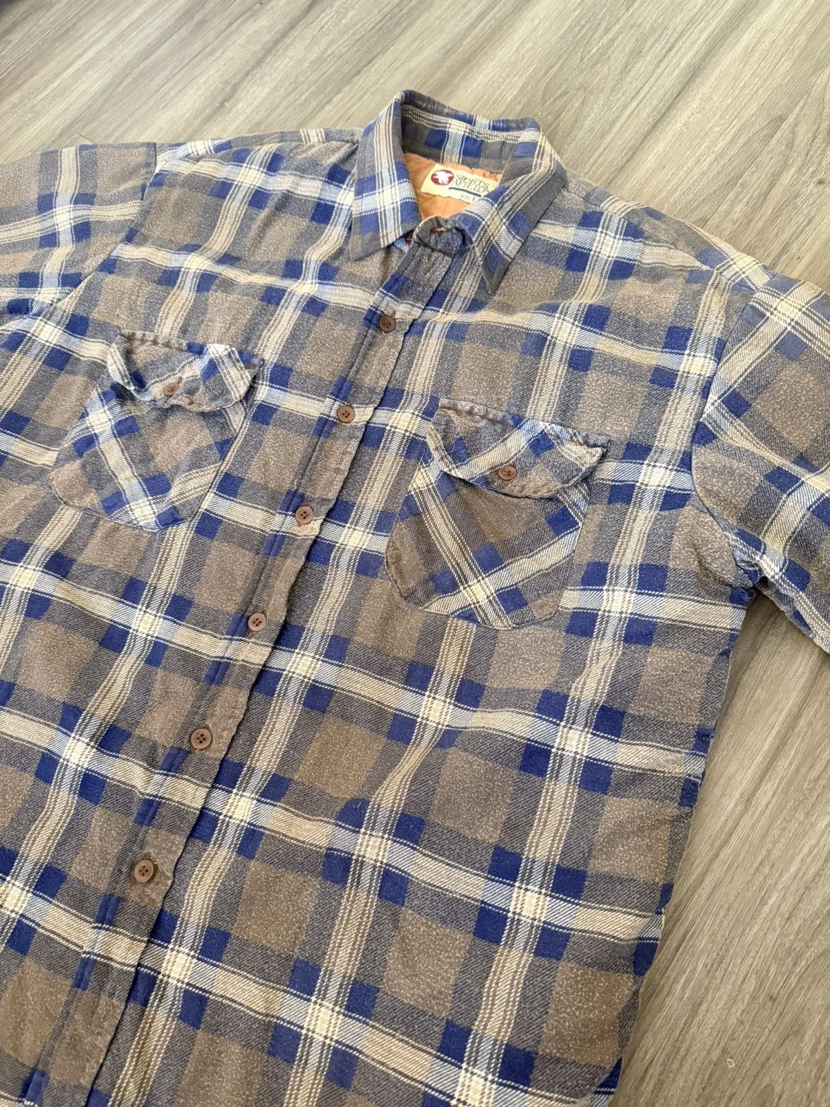 Sports Afield Vintage Sports Afield Flannel Shirt Jacket Plaid Lined Size US L / EU 52-54 / 3 - 2 Thumbnail