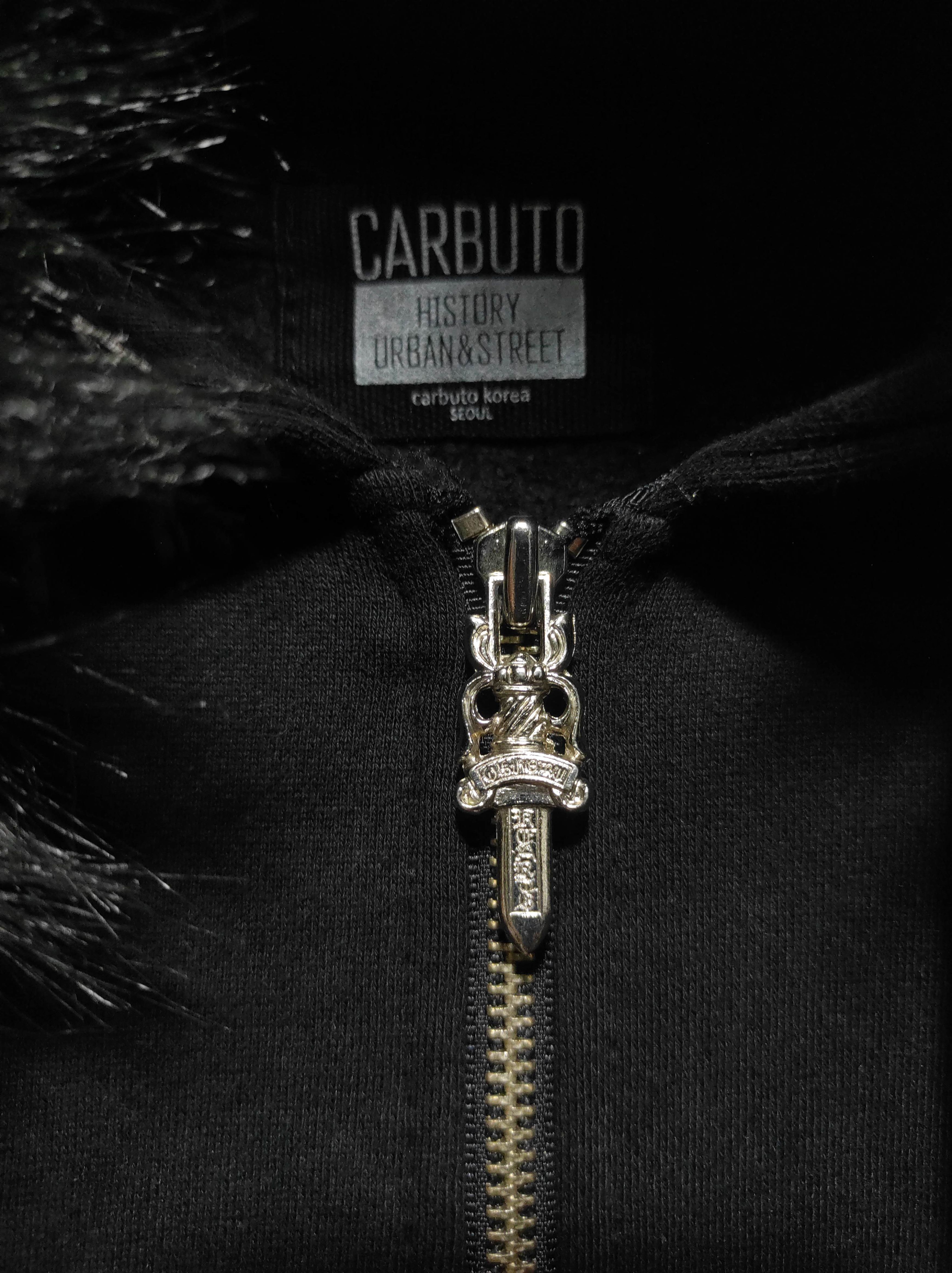 Le Grande Bleu (L.G.B.) Carbuto Zip Fur Hoodie Inspired Chrome Hearts Cross Size US L / EU 52-54 / 3 - 8 Thumbnail