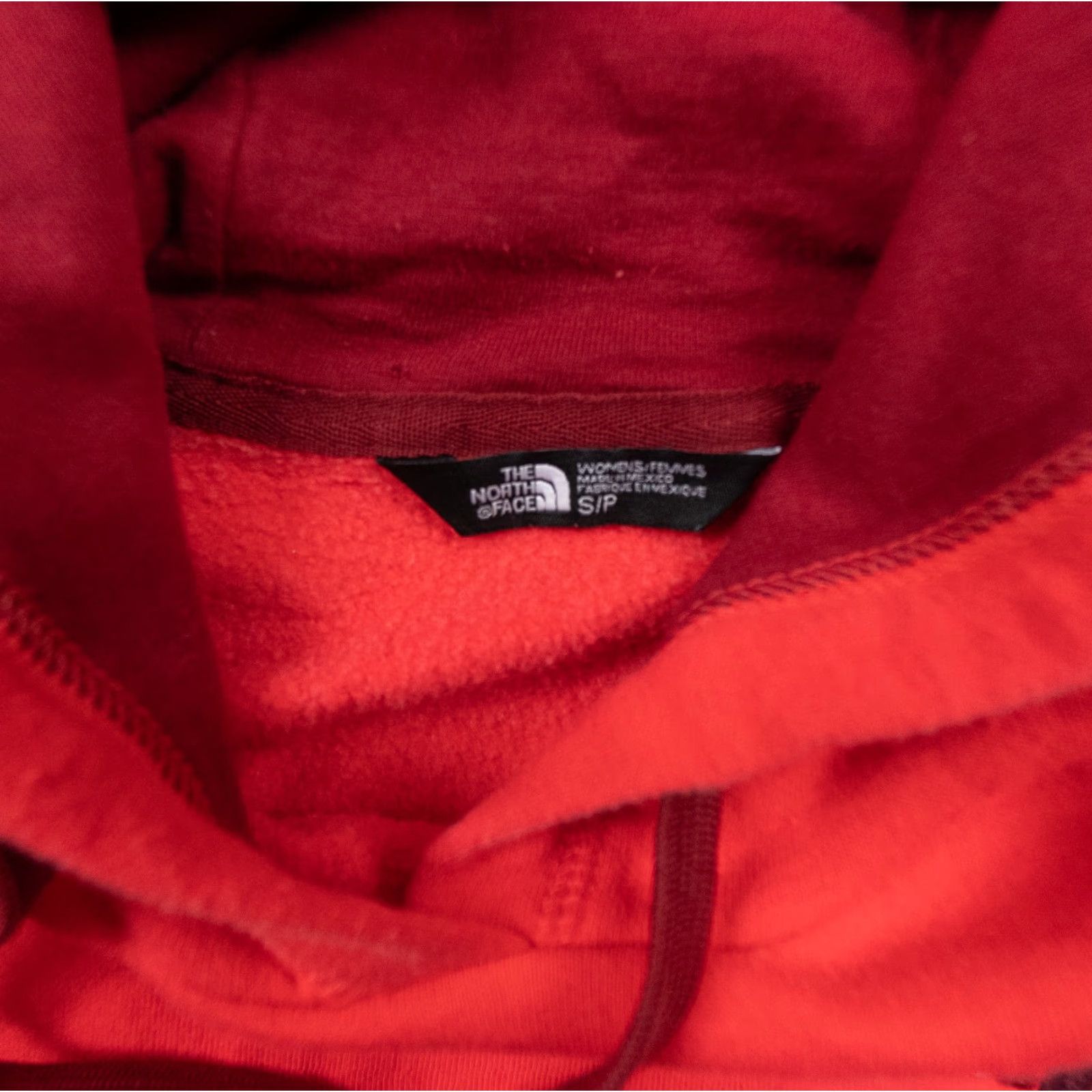 The North Face The North Face Womens Hoodie Sweatshirt Small Red Outdoor Pullover Ladies Size S / US 4 / IT 40 - 5 Thumbnail