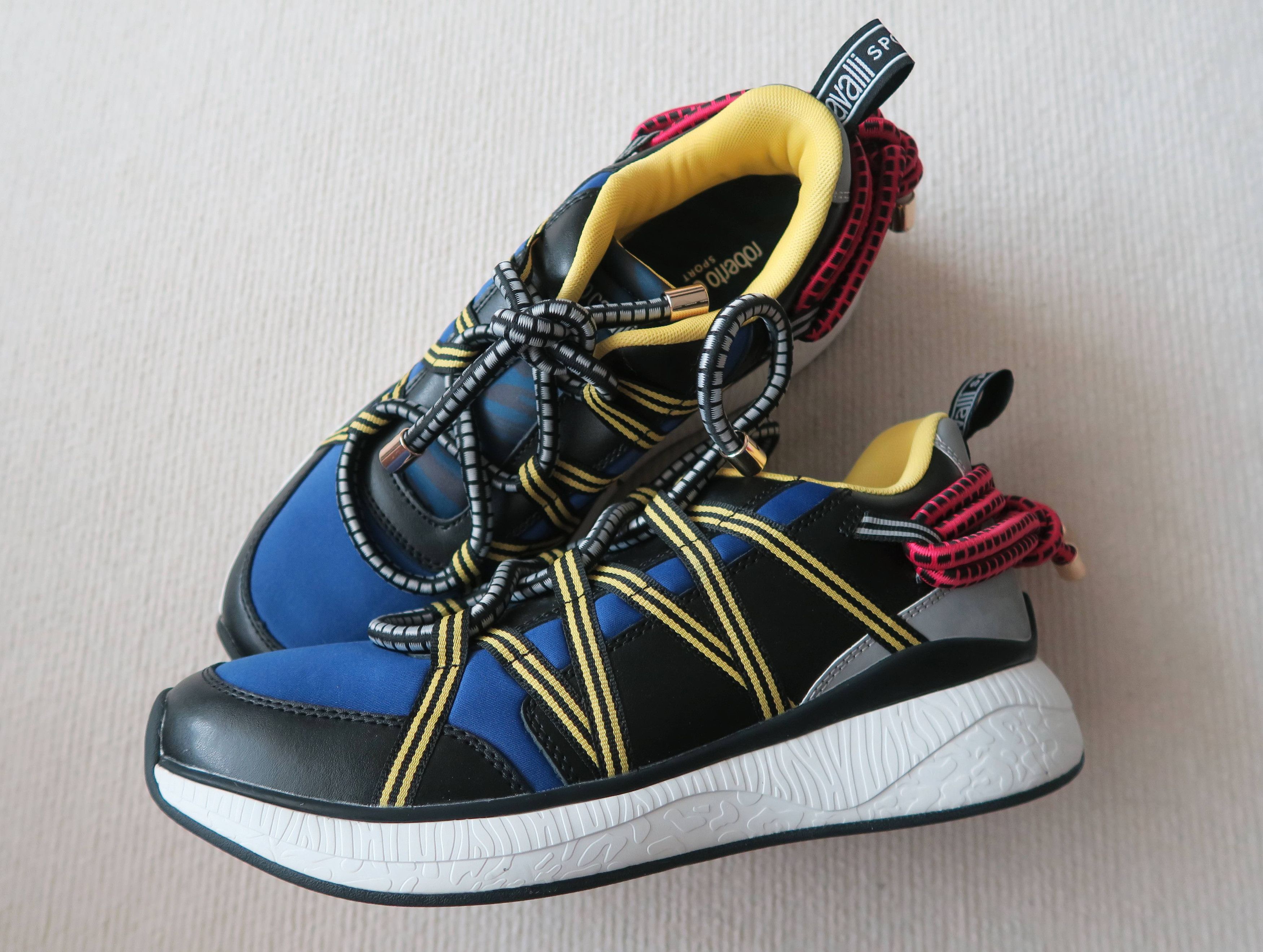 Roberto Cavalli Roberto Cavalli Sport Hiking Inspired Rope Design Sneakers Size US 12 / EU 45 - 7 Thumbnail