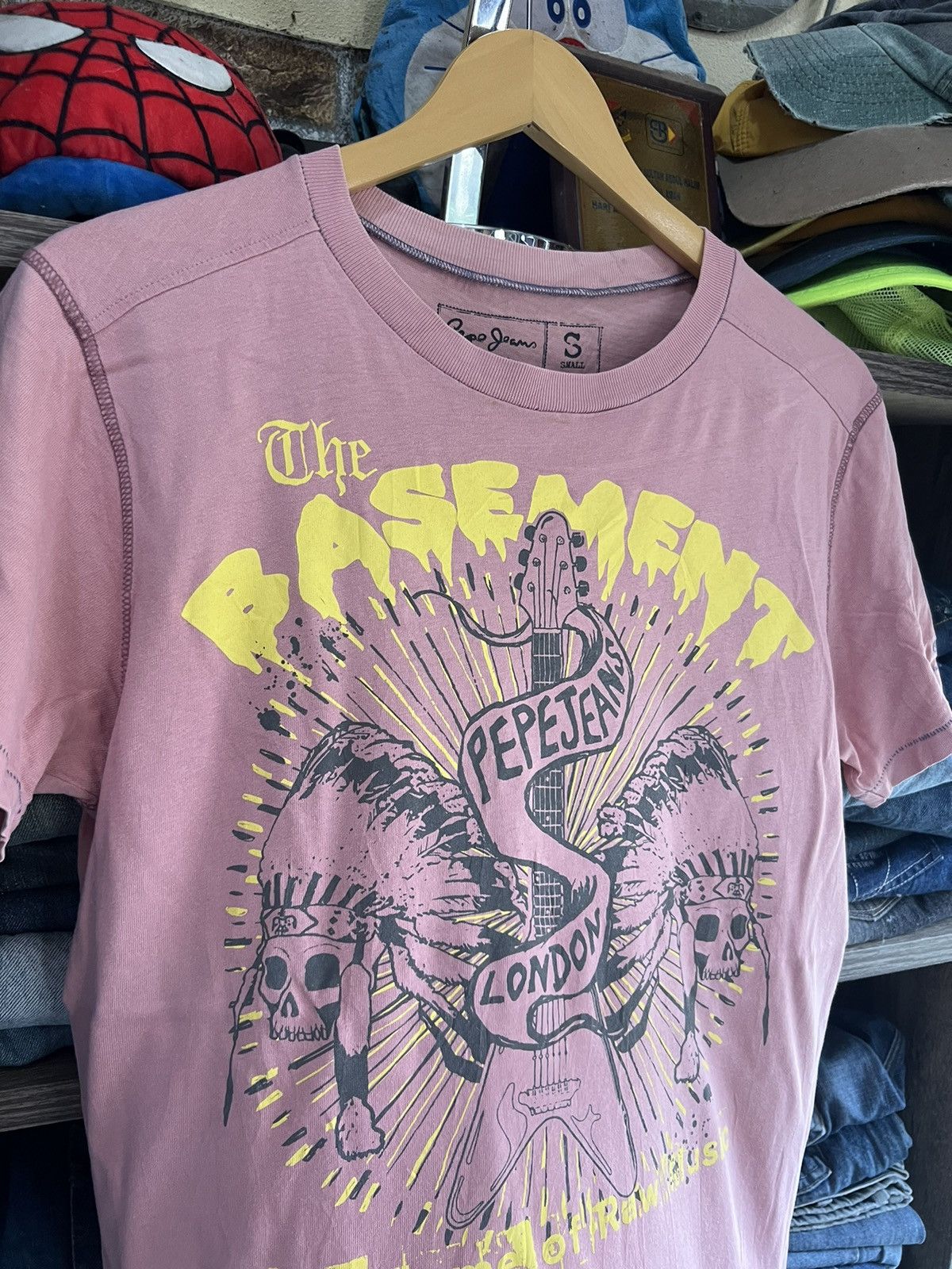 Pepe Jeans 🔥Pepe Jeans The Home of Raw Music Tee Size US S / EU 44-46 / 1 - 4 Thumbnail
