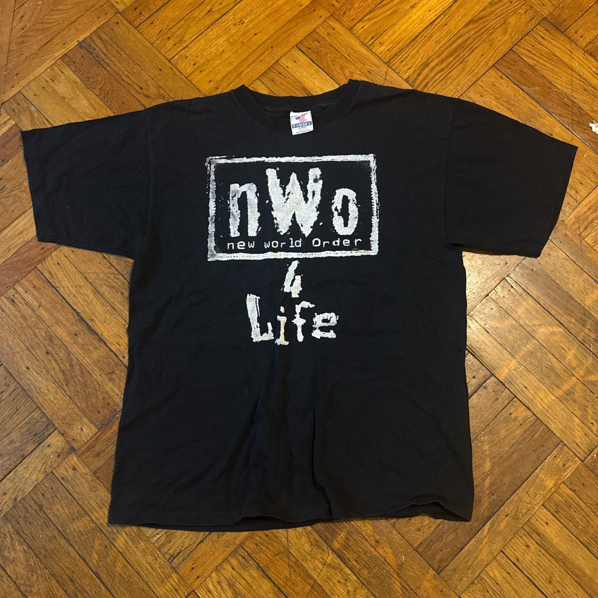 Vintage NWO For Life Vintage T-Shirt Size US XXL / EU 58 / 5 - 1 Thumbnail