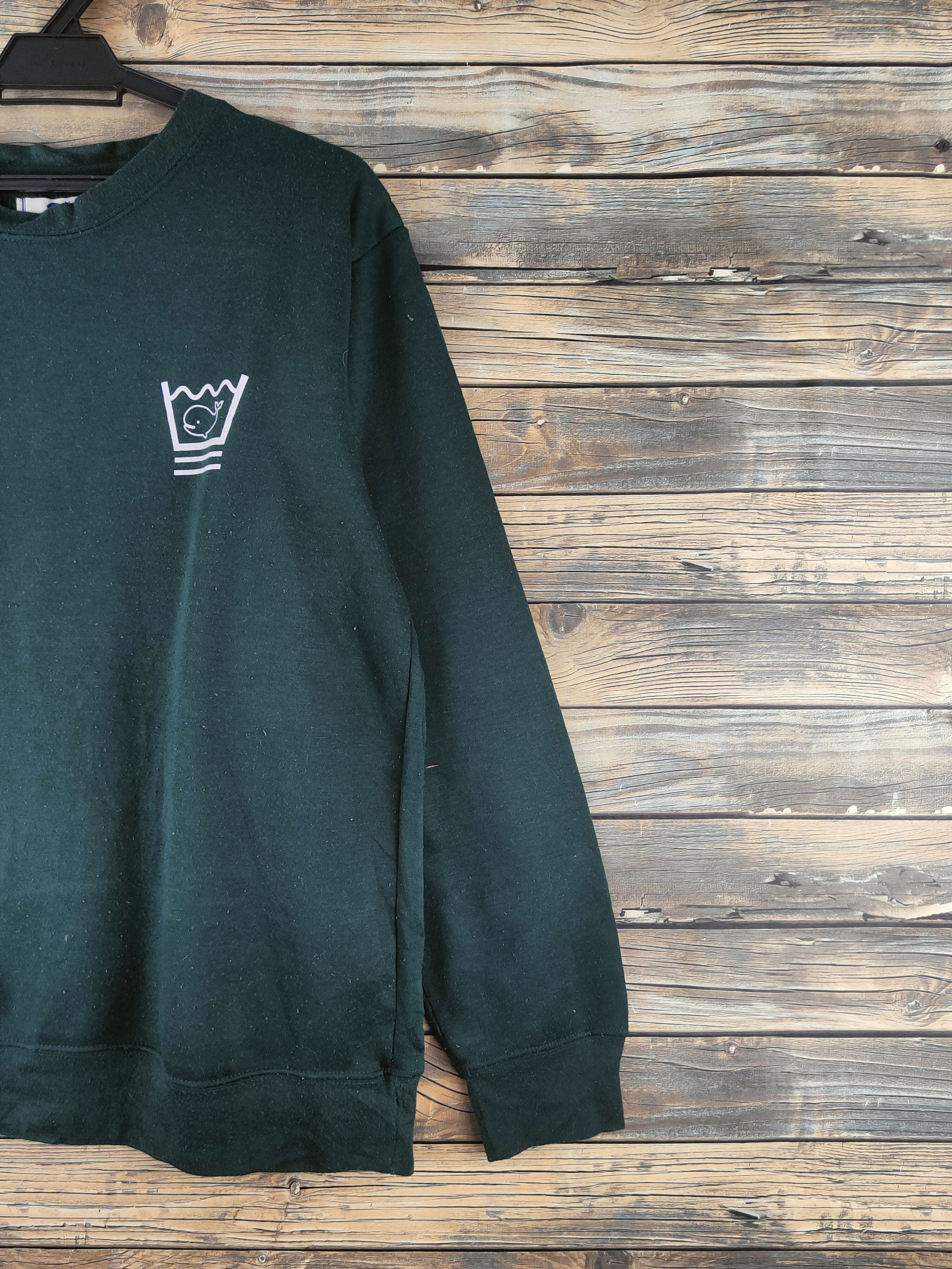 Japanese Brand Vintage Fat Animals Green Sweatshirts Size US L / EU 52-54 / 3 - 5 Thumbnail