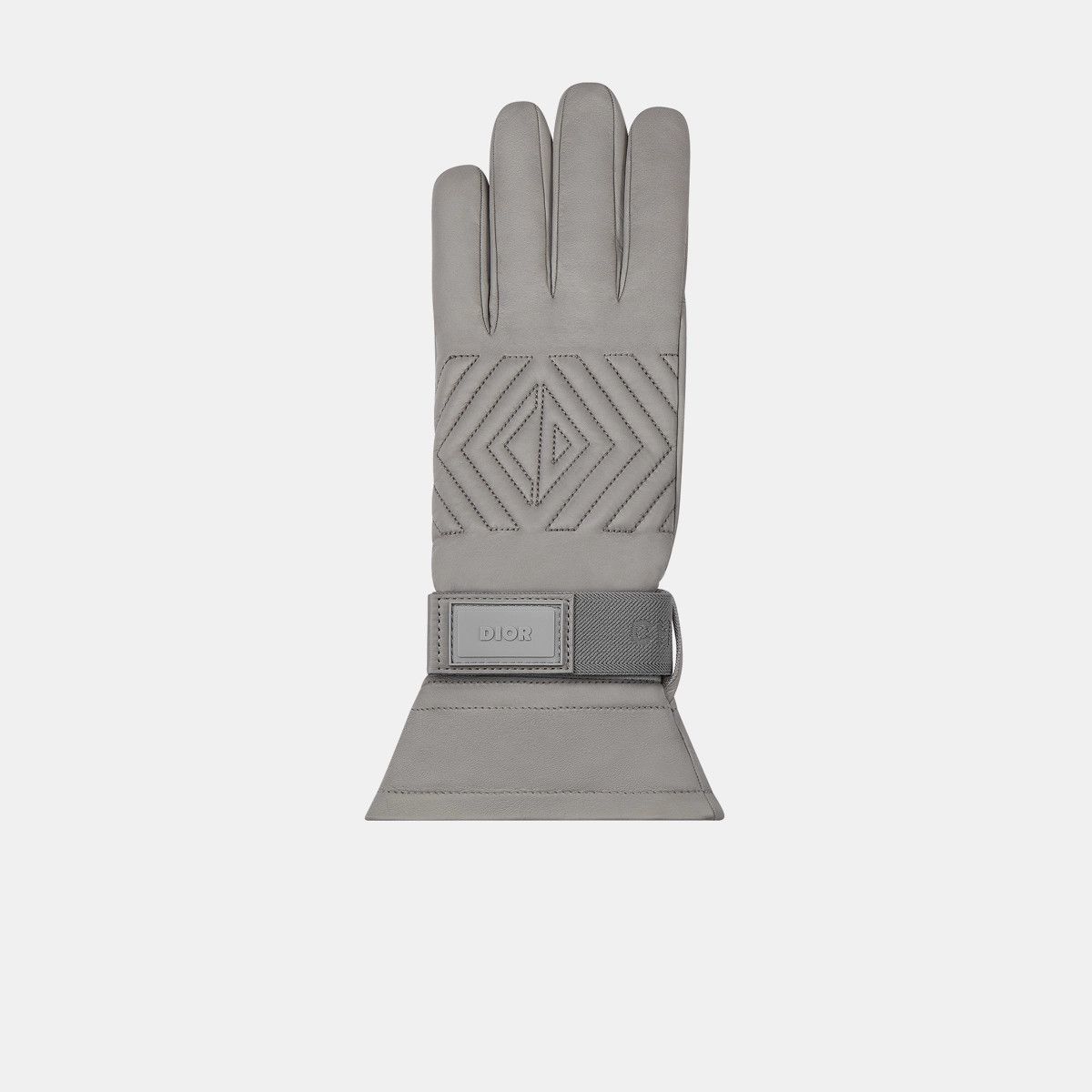 Dior o1bcso1str0126 Size: OS/Cd Diamond Gloves in Grey Size ONE SIZE - 2 Thumbnail