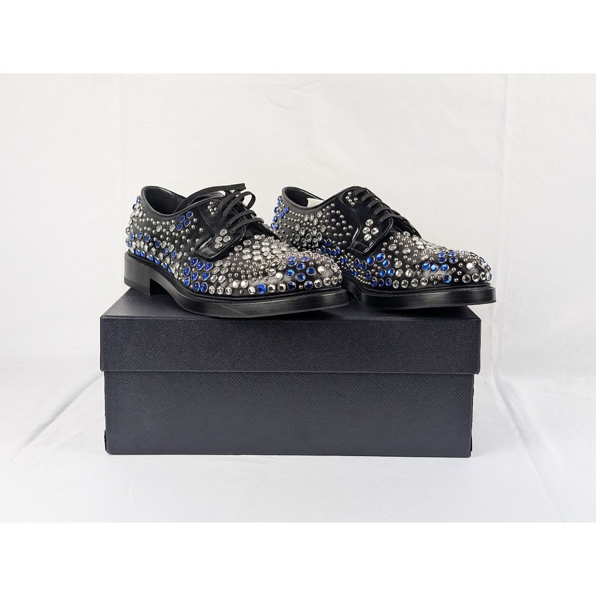 Prada o1rshd1 Leather Shoes in Nero in Nero Size US 10.5 / EU 43-44 - 11 Thumbnail