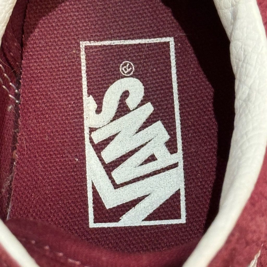 Vans Vans Suede Sneakers Dark Red Wine SZ 7.5 WMN/6 MN Size US 7.5 / IT 37.5 - 8 Thumbnail