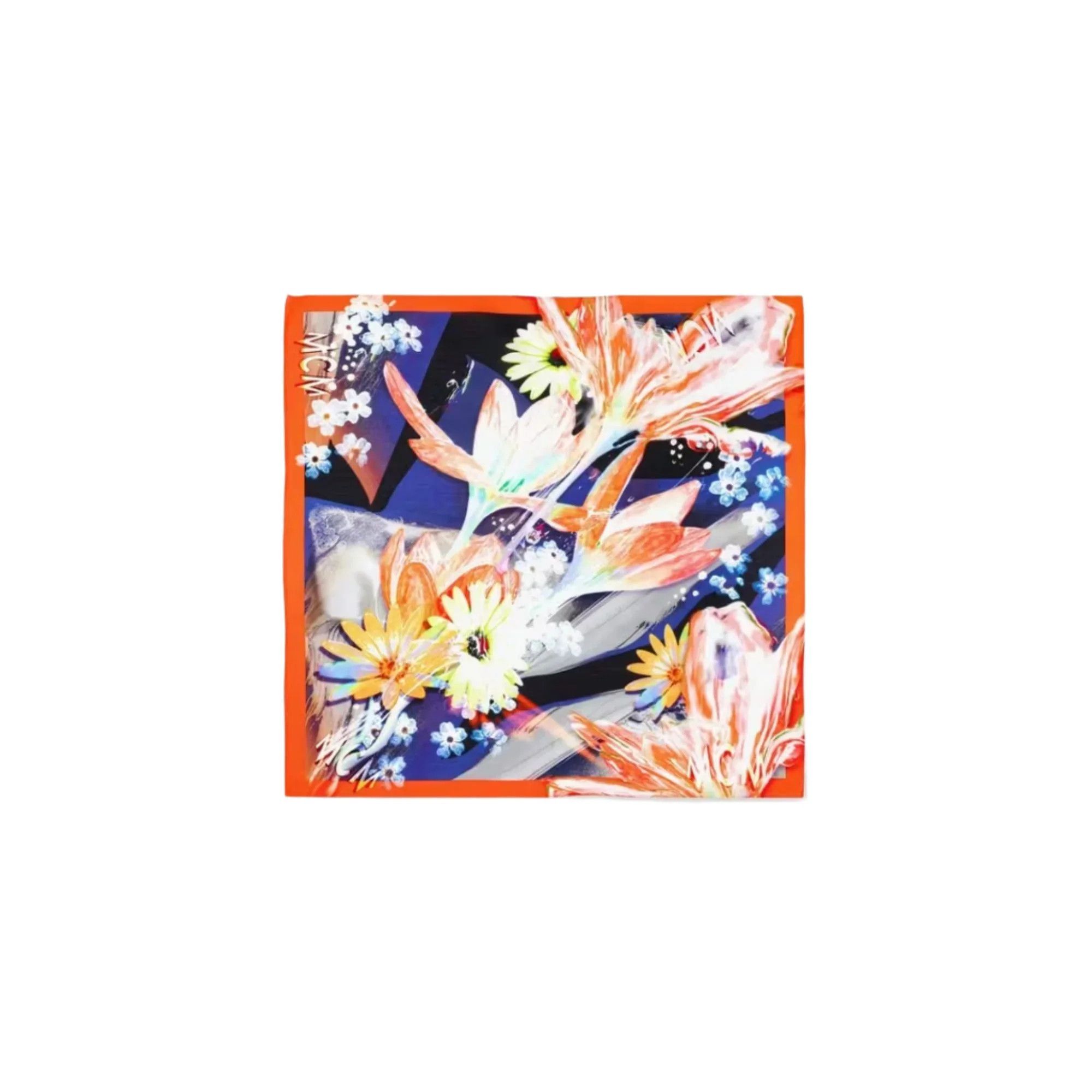 MCM o1mt1gz0125 Size: OS / Print Scarf in Multicolor Size ONE SIZE - 1 Thumbnail