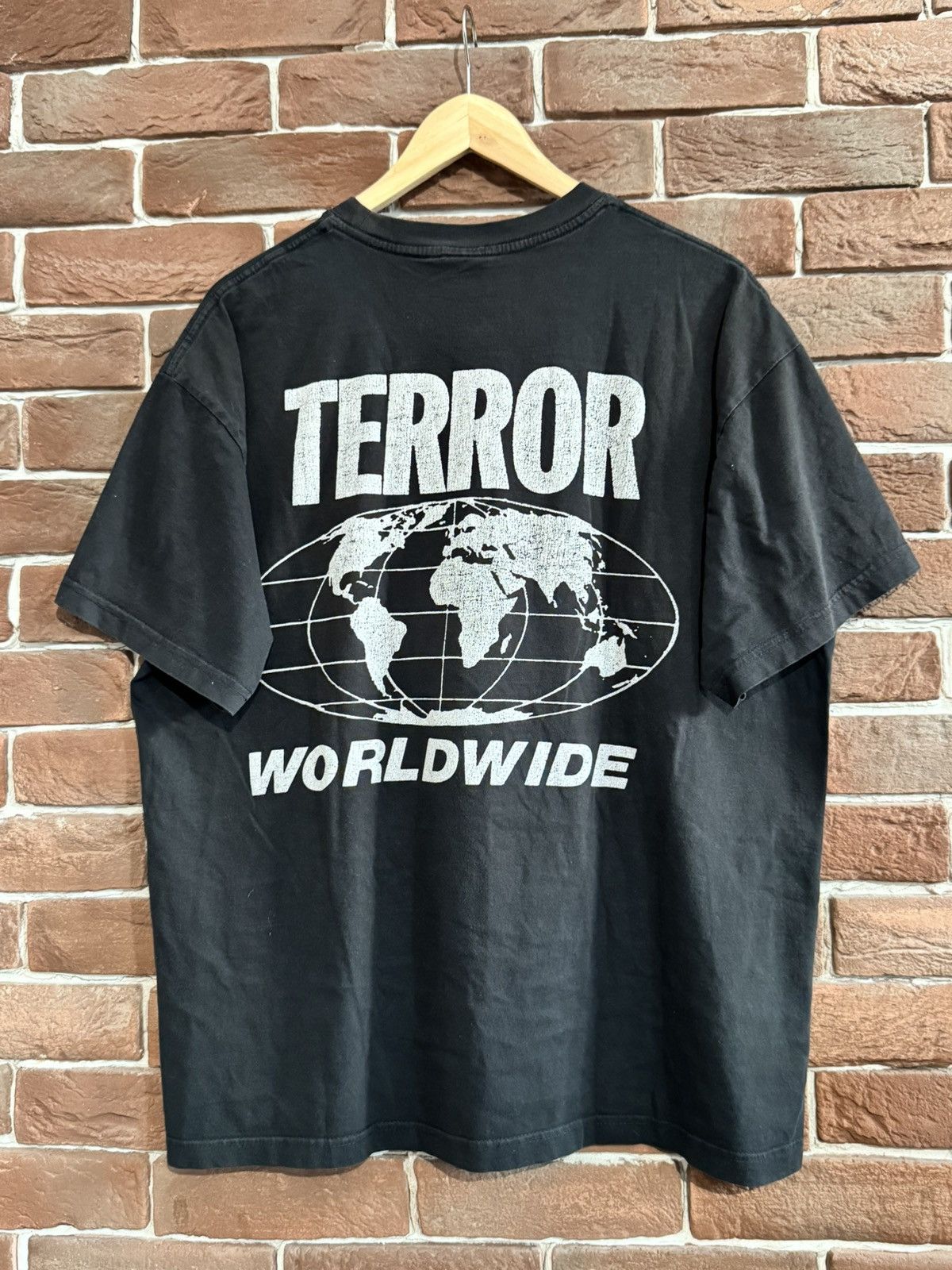 Band Tees Vintage 00s Don Rock Terror Wordwide Fuck Control band Tee Size US XL / EU 56 / 4 - 2 Thumbnail